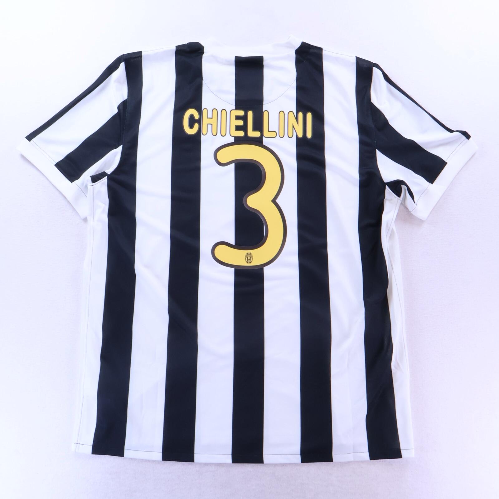 *NWT* Juventus Chiellini #3 2009/10 Home Shirt - XL