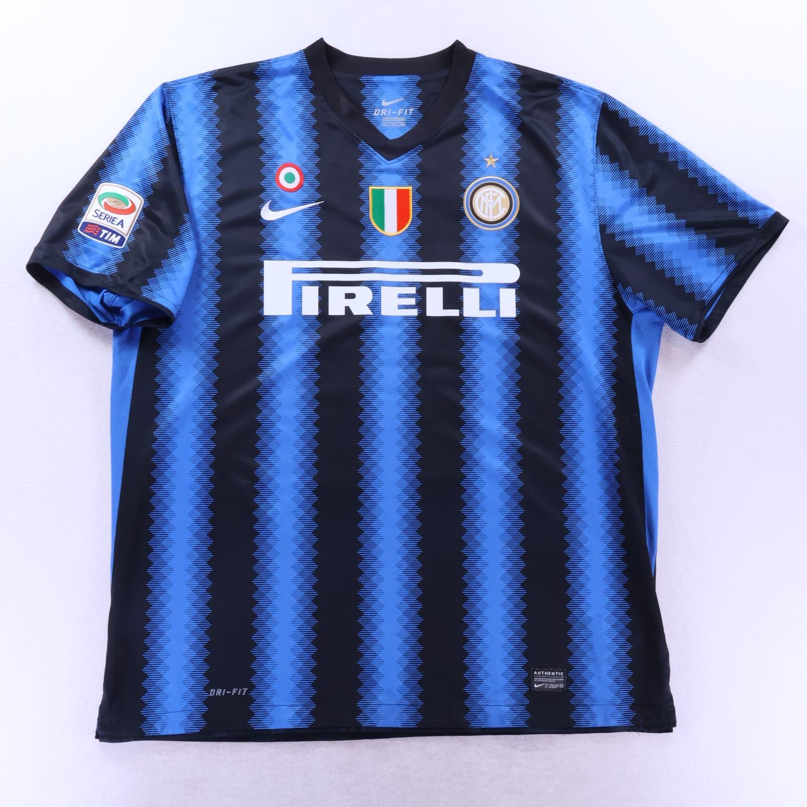 Inter Milan 2010/11 Home Shirt - 2XL