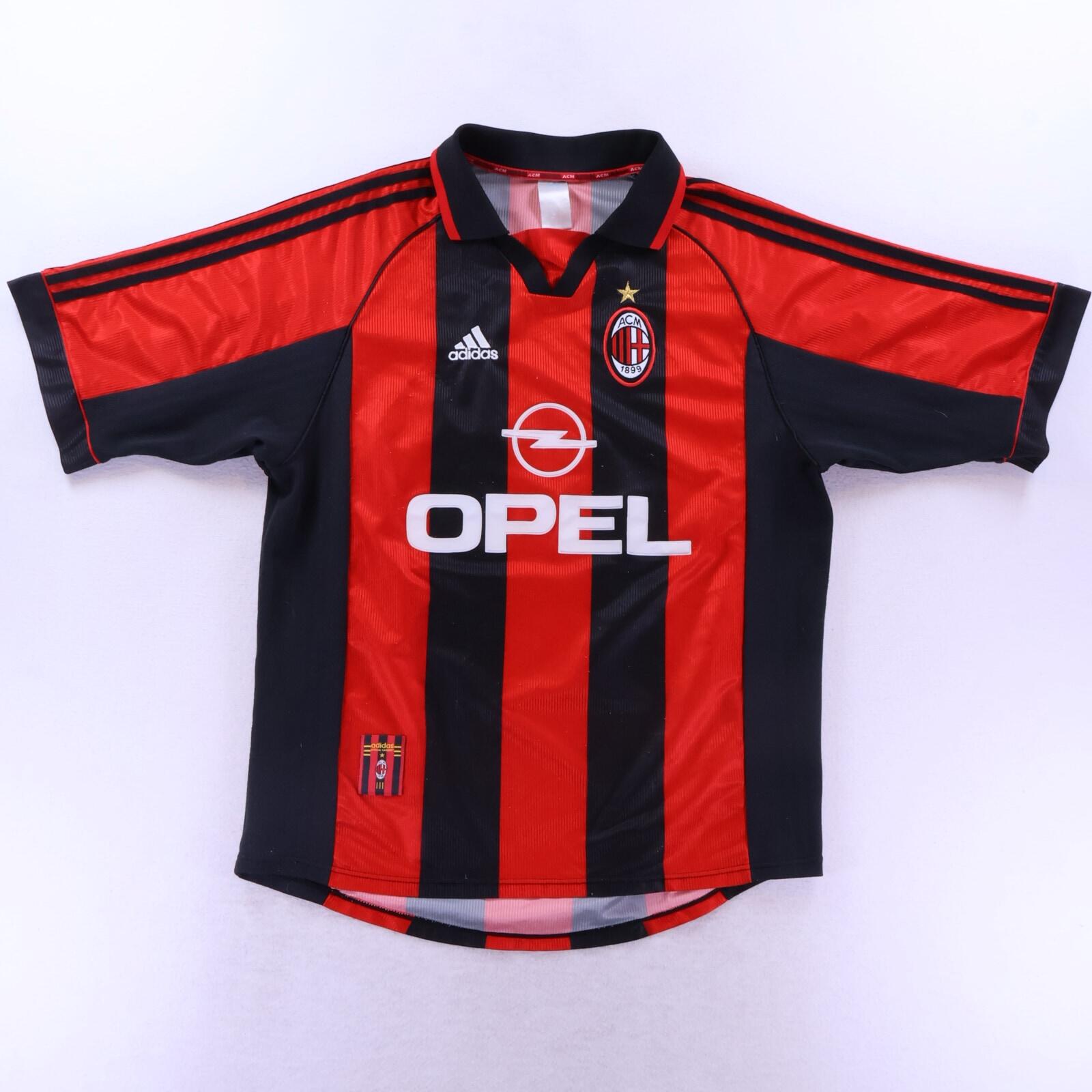 Ac Milan Maldini #3 1998/99 Home Shirt - XL