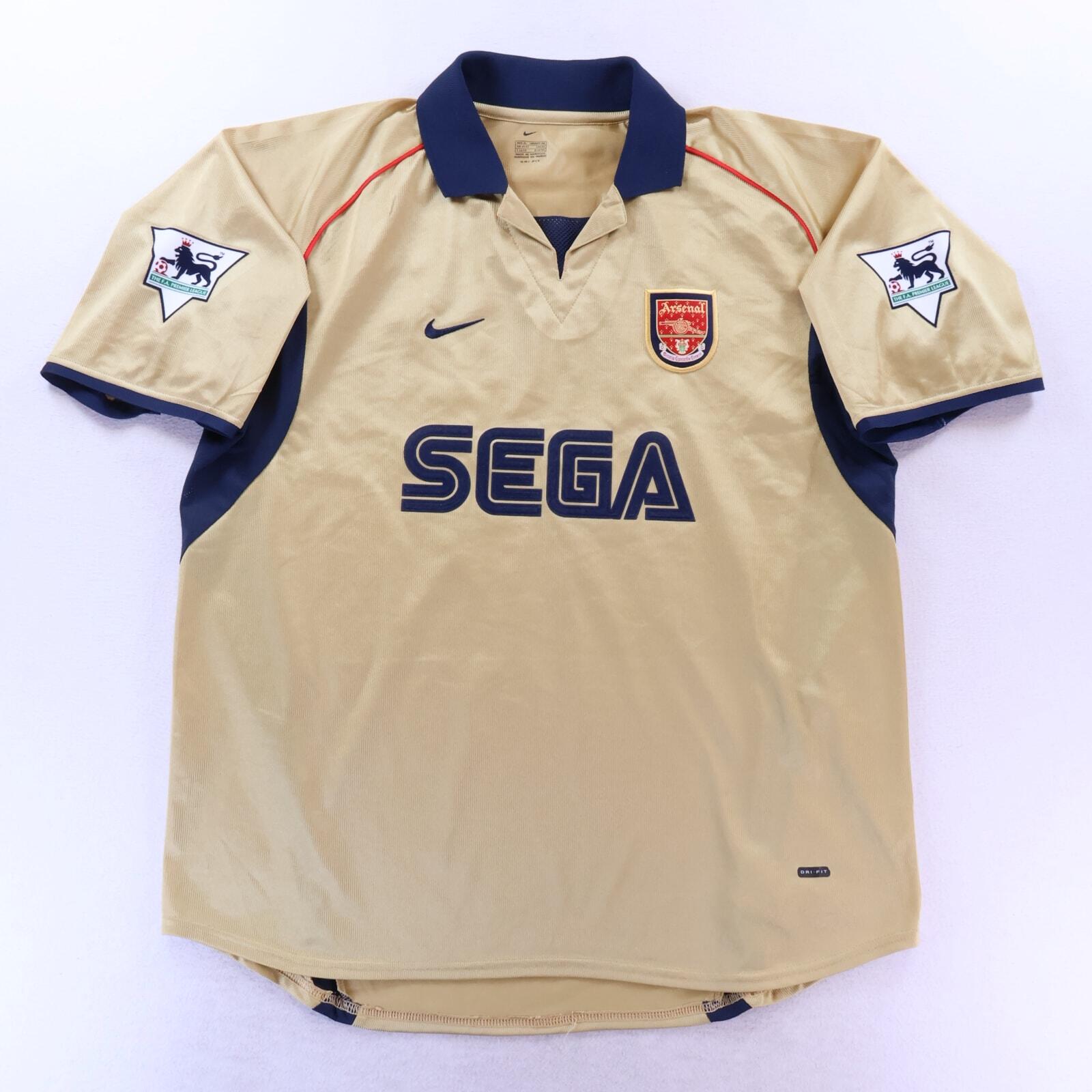 *MINT* Arsenal Wiltord #11 2001/02 Away Shirt - XL