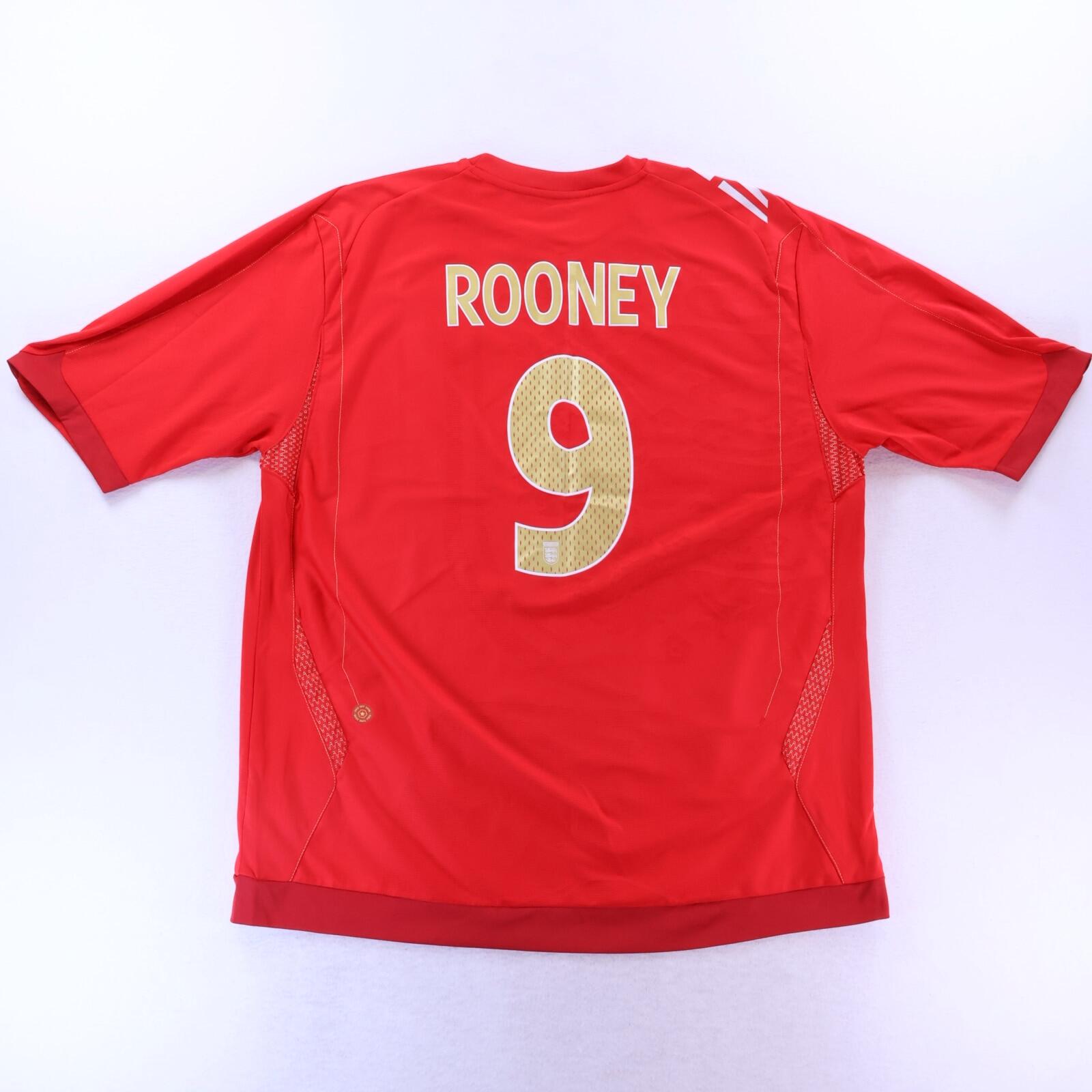 England Rooney #9 2006/08 Away Shirt - 2XL