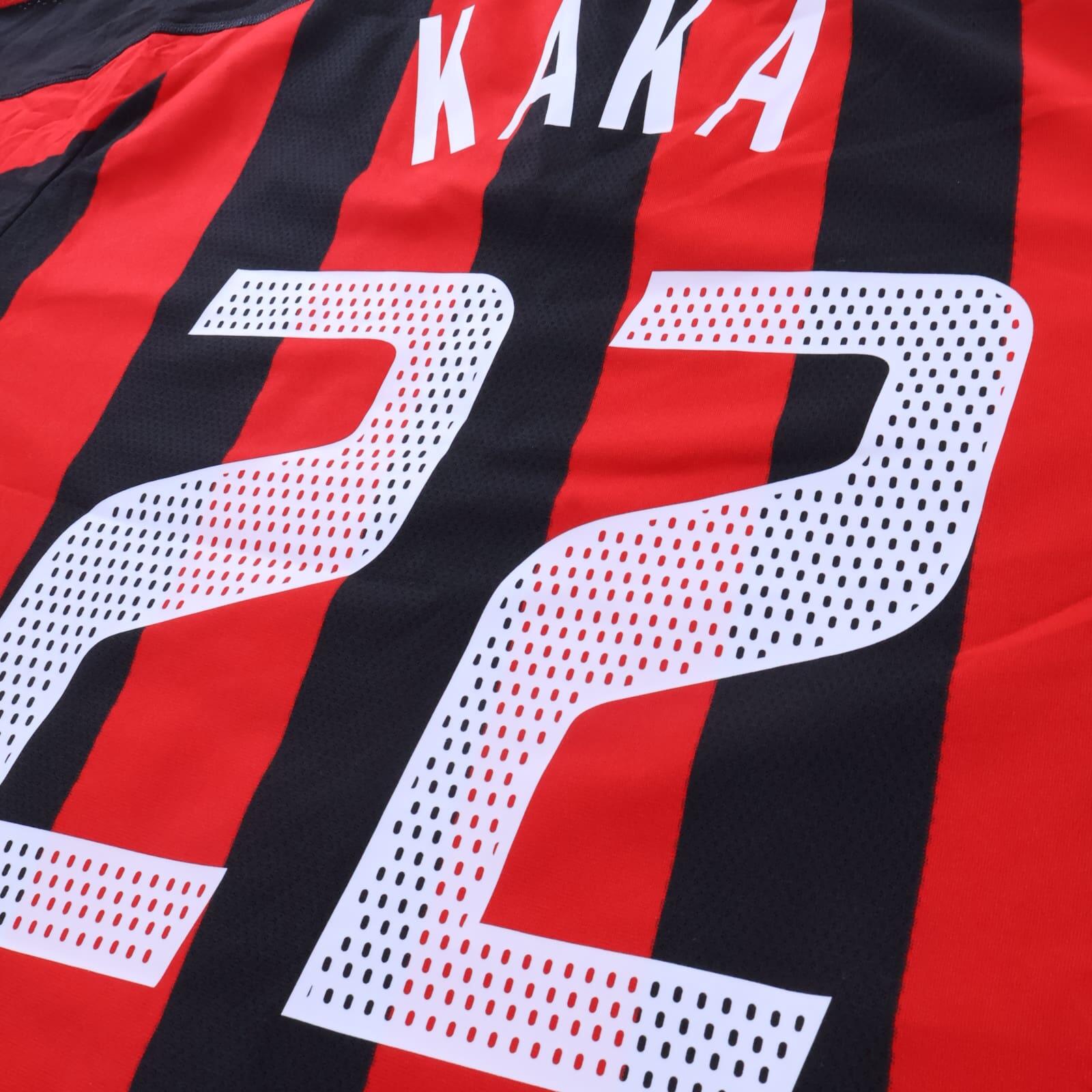 Ac Milan Kaka #22 2003/04 Home Shirt - Player Issue - L
