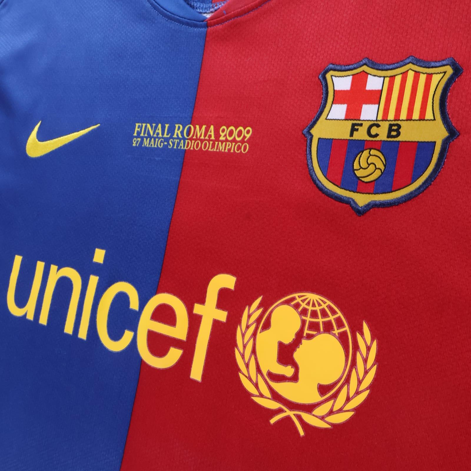 *MINT* Barcelona Messi #10 2008/09 Home Shirt - XL
