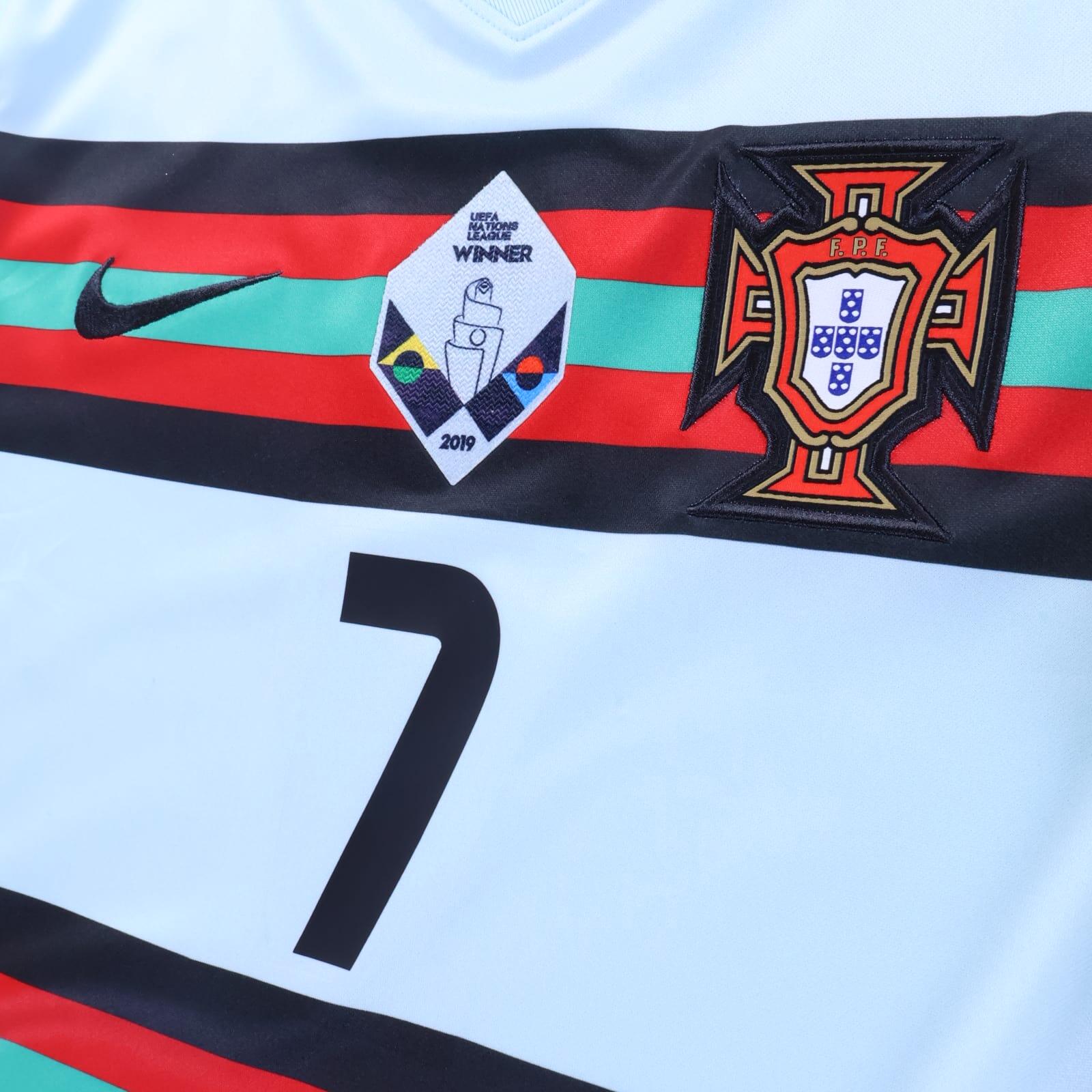 Portugal Ronaldo #7 2020/21 Away Shirt - M