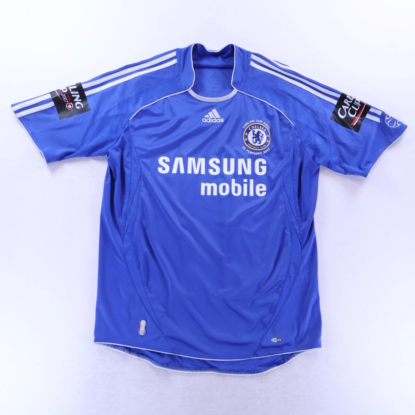 Chelsea Drogba #11 2006/08 Home Shirt - XL