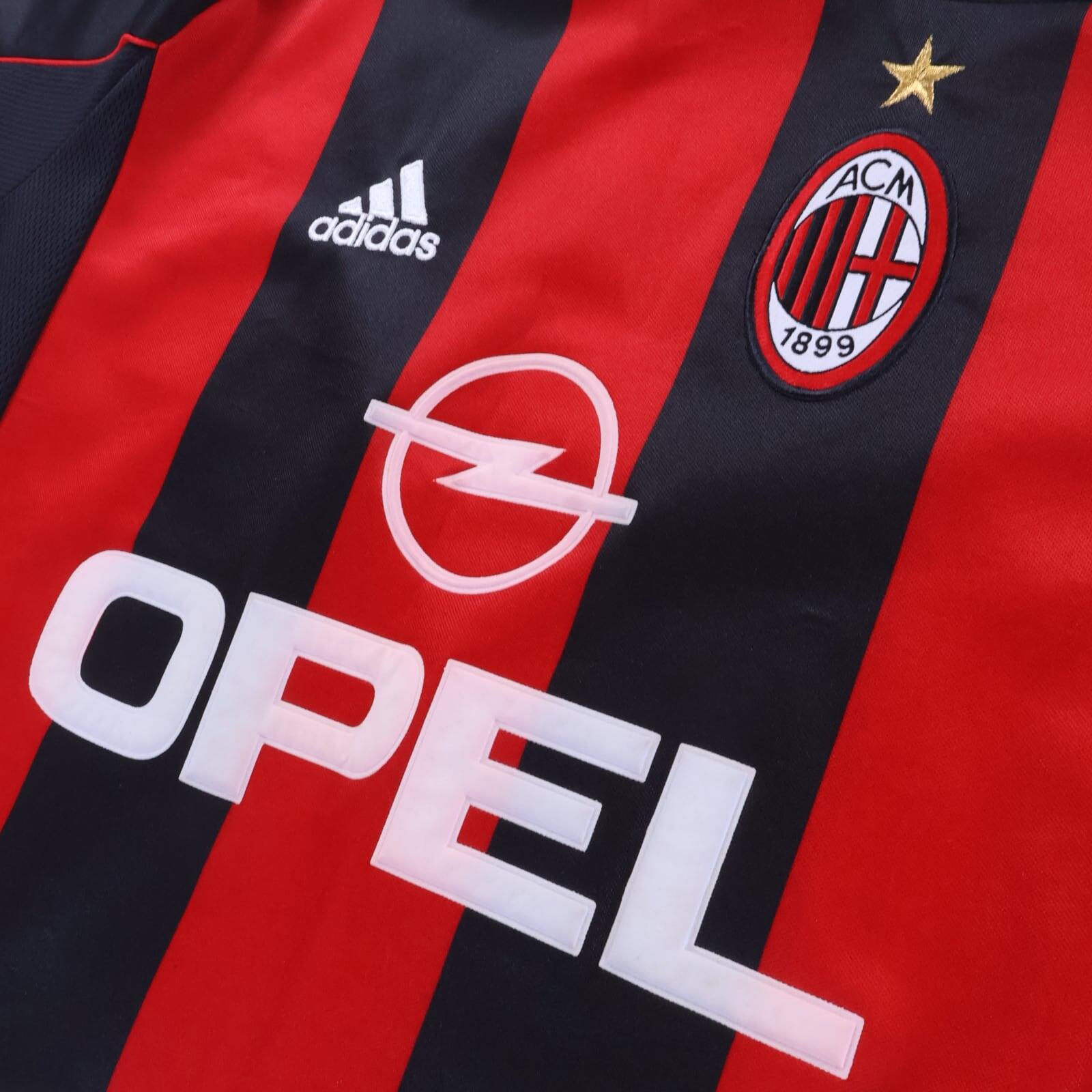 Ac Milan Shevchenko #7 2000/02 Home Shirt - L