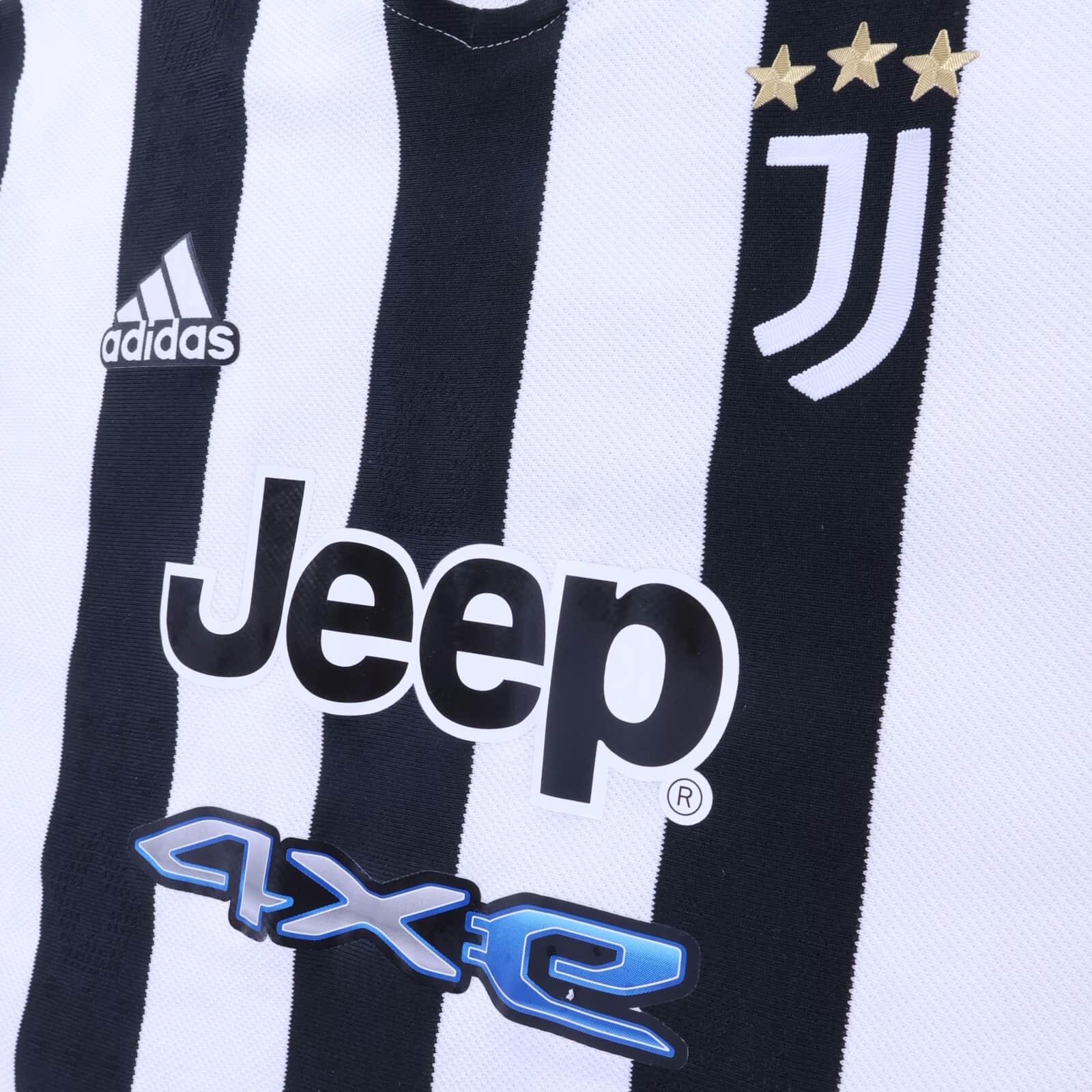 Juventus Chiesa #7 2021/22 Home Shirt - Player Issue - L