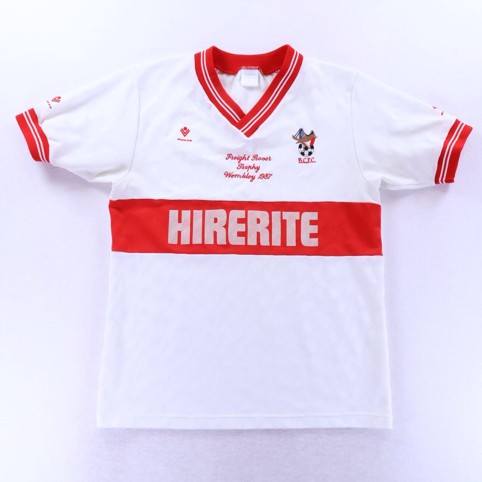 Bristol City F.C 1986/87 Away Shirt - L