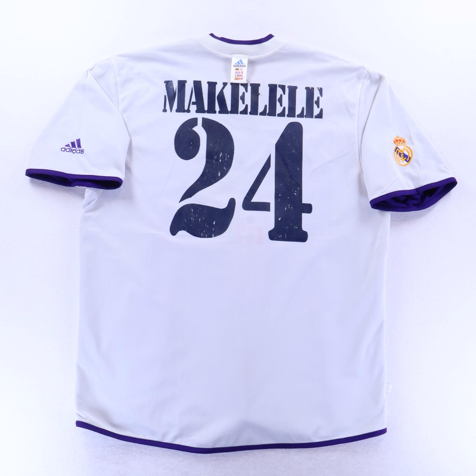 Real Madrid Zidane / Makelele #5 2002/03 Centenary Third Shirt - Reversible - XL