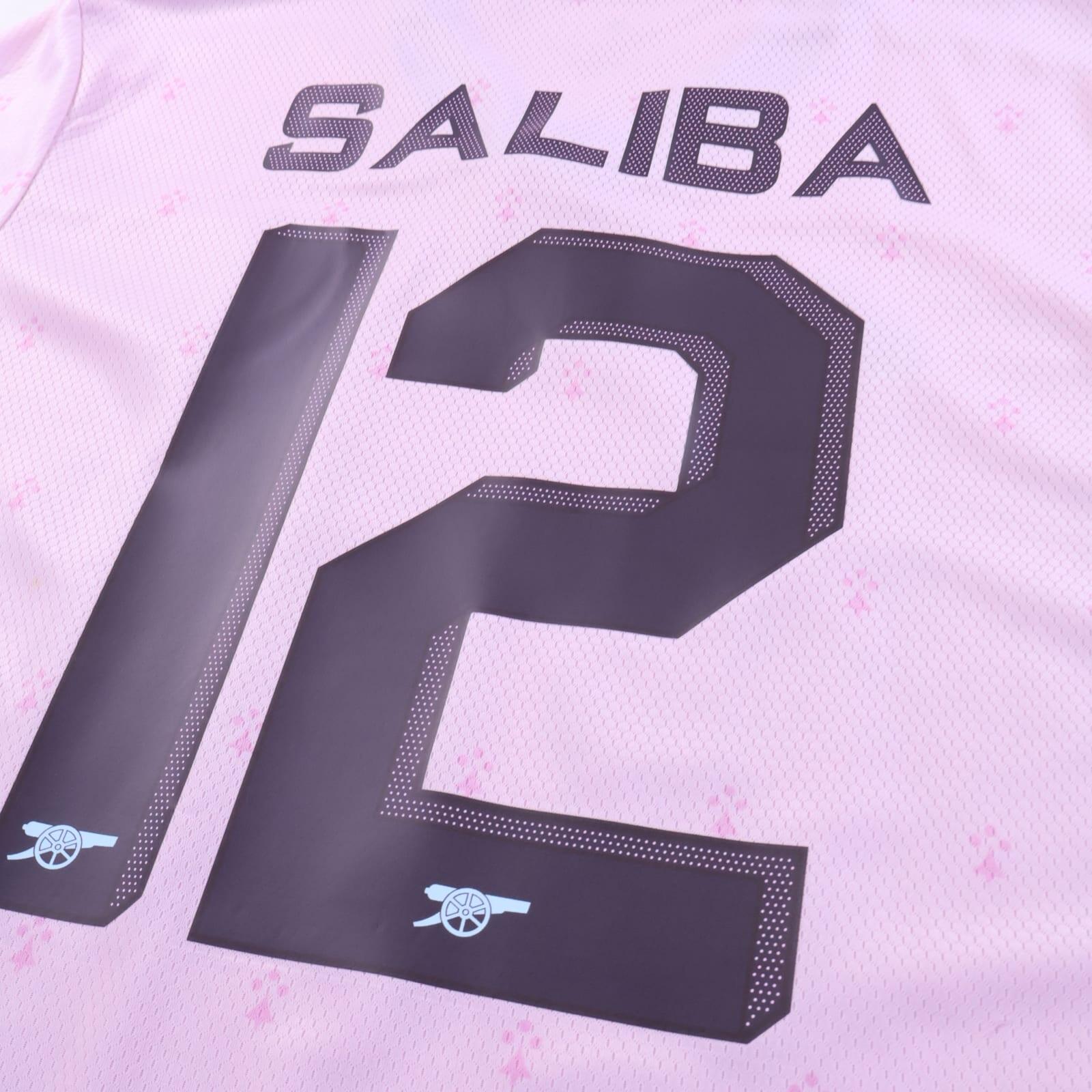 Arsenal Saliba #12 2022/23 Third Shirt - L
