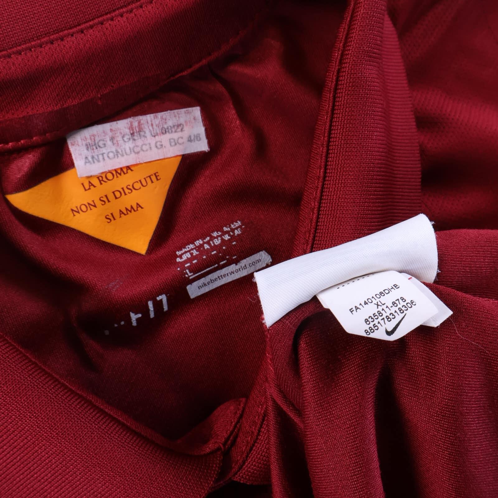*MINT* As Roma Doumbia #88 2014/15 Home Shirt - XL