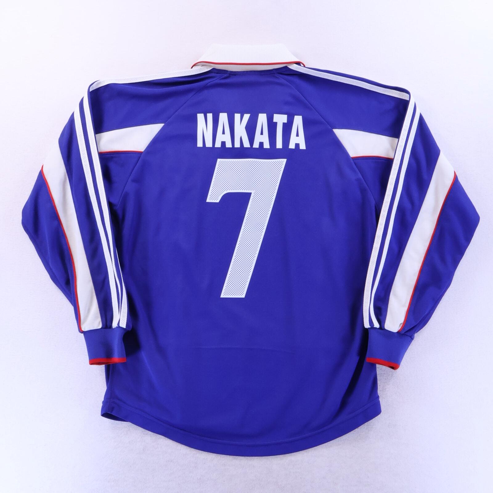 Japan Nakata #7 1999/01 Home Shirt - M