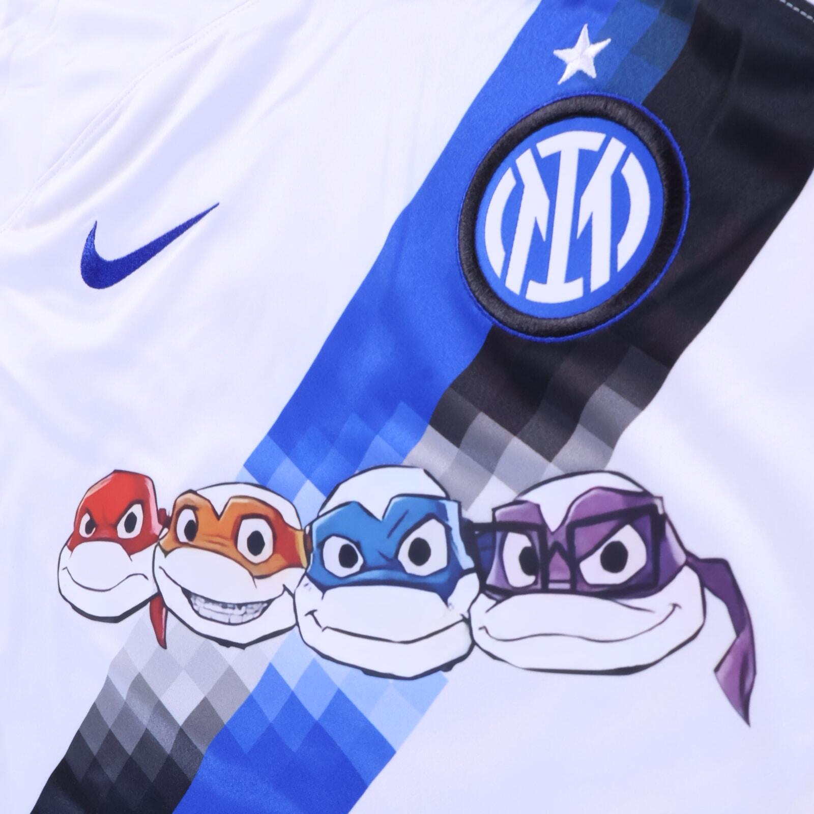 *NWT* Inter Milan Lautaro #10 2023/24 Special Edition Ninja Turtle Shirt - L