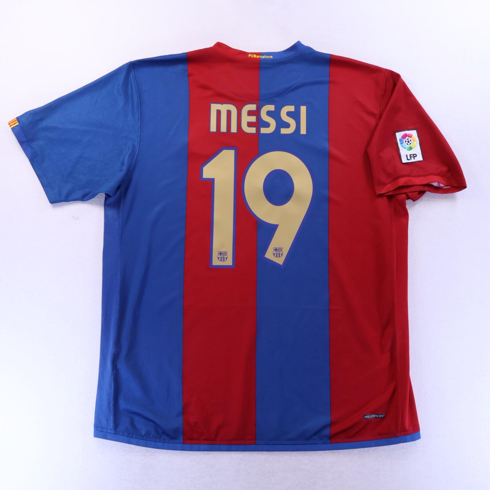 Barcelona Messi #19 2006/07 Home Shirt - 2XL