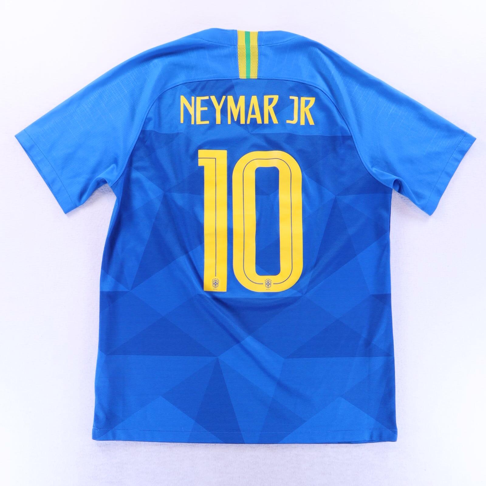 Brazil Neymar Jr #10 2018/19 Away Shirt - M