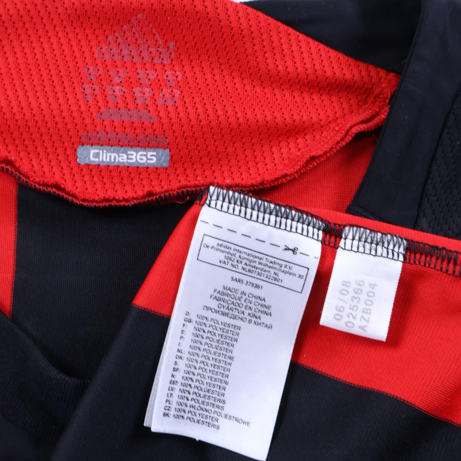 Ac Milan Kaka #22 2008/09 Home Shirt - Long Sleeve - XL