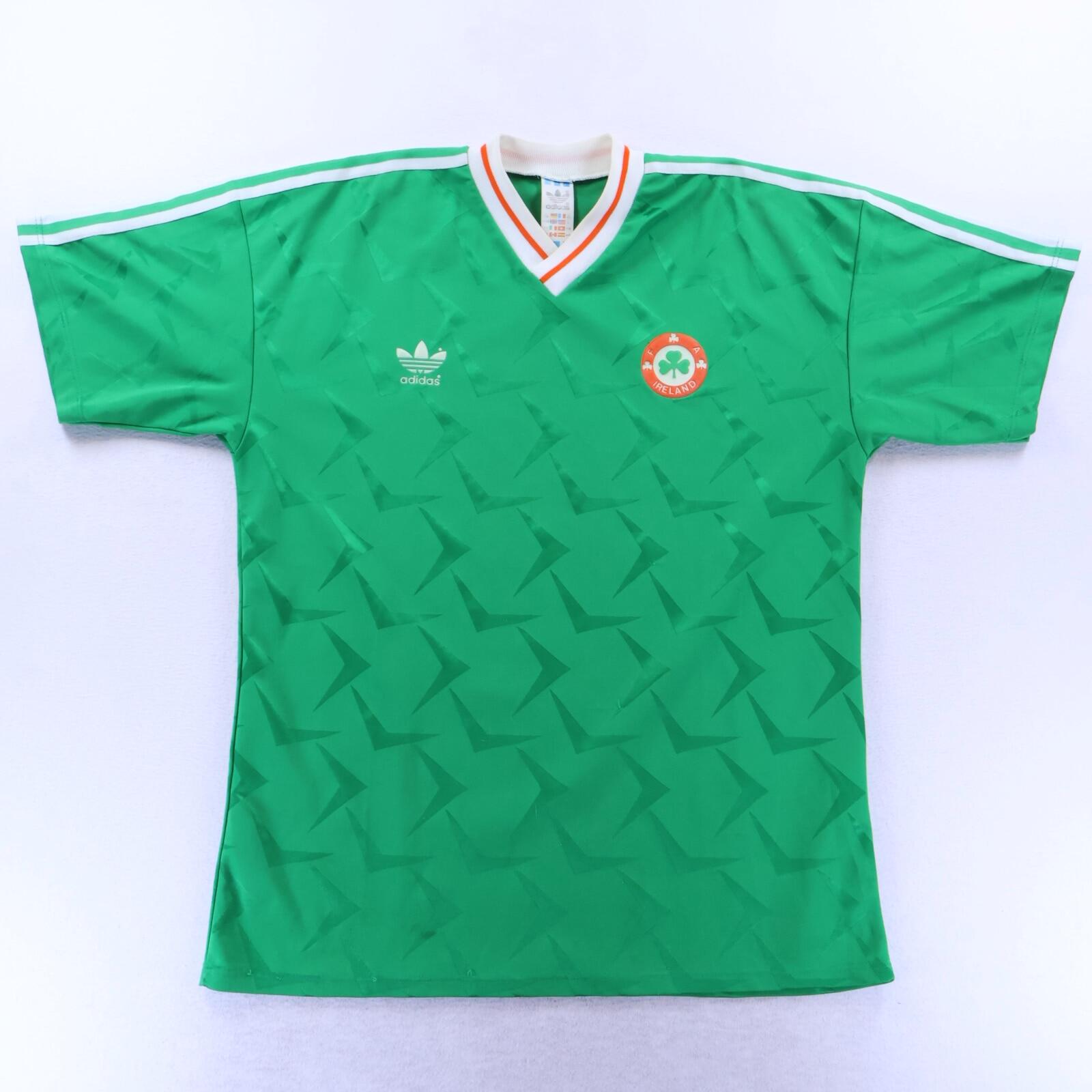 Republic Of Ireland 1990/92 Home Shirt - L