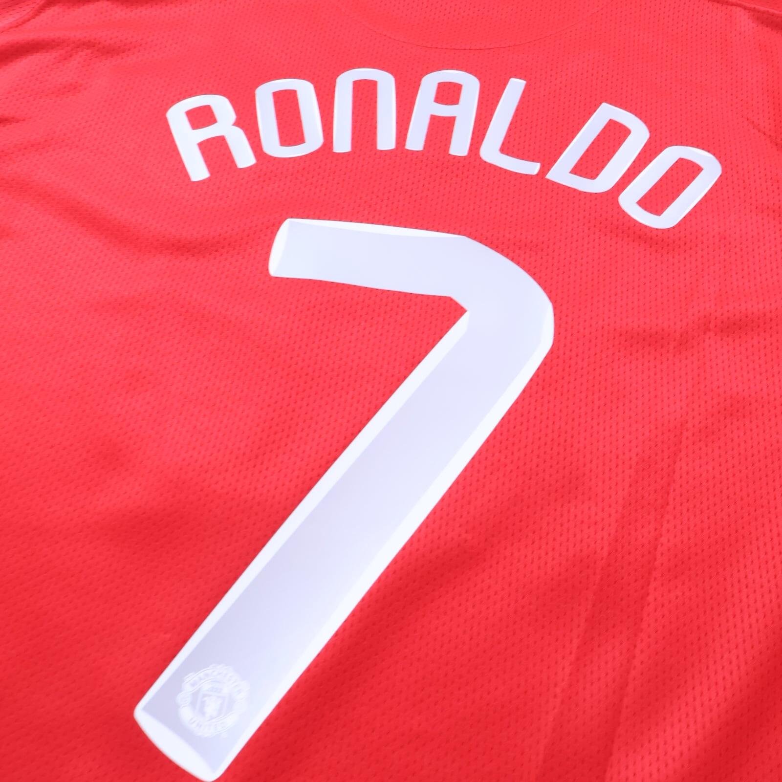 *NWT* Manchester United Ronaldo #7 2007/09 Home Shirt - XXL