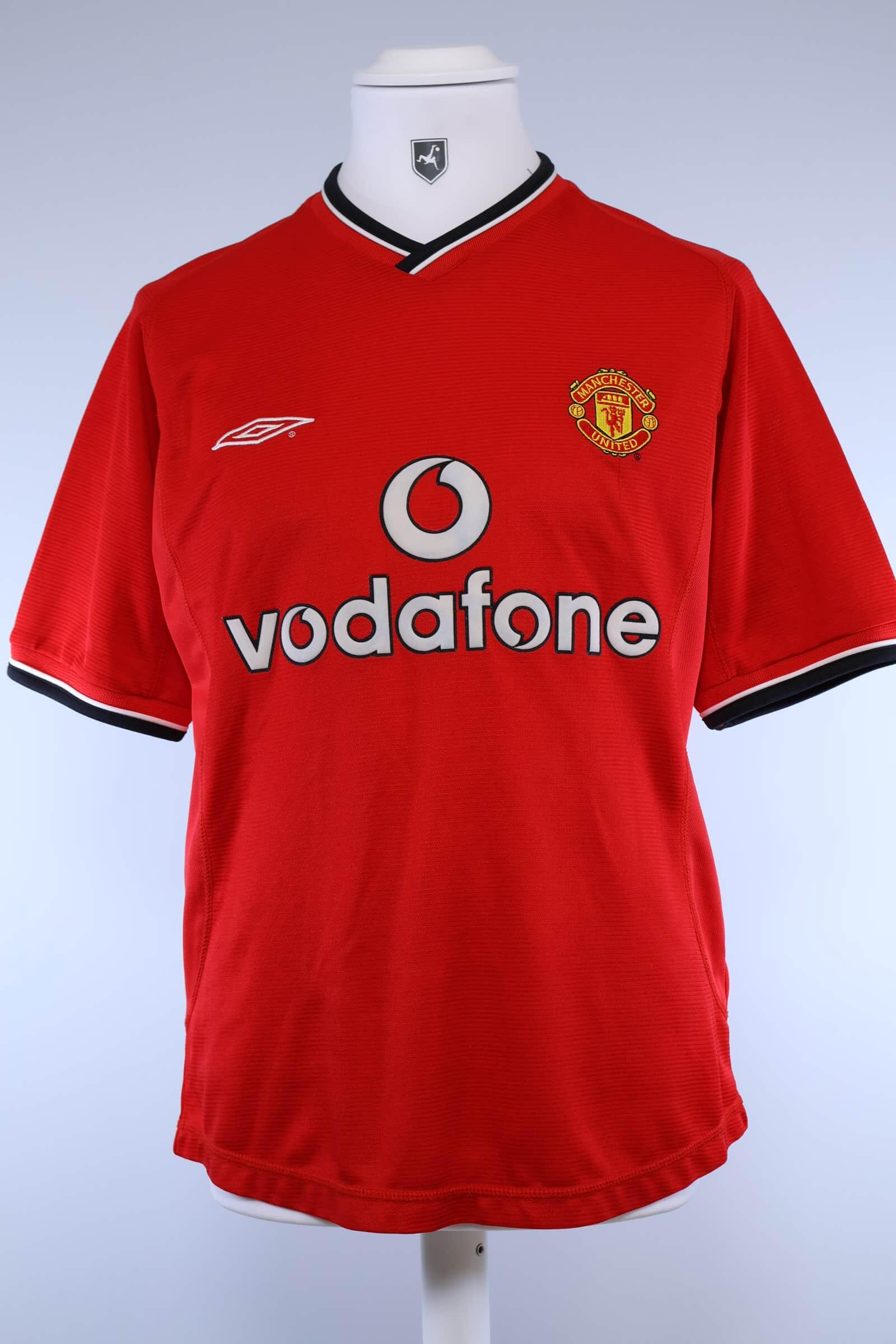 Manchester United 2000/02 Scholes #18 Home Shirt - M Authenic Original Football Shirt
