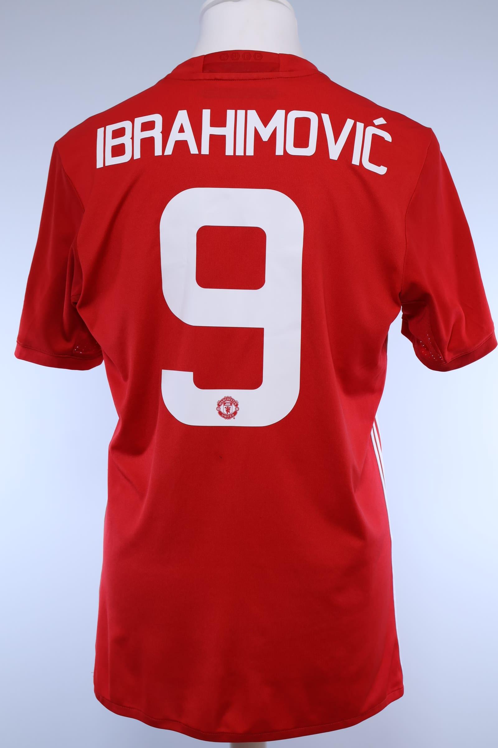 Manchester United 2016/17 Ibrahimović #9 Home Shirt - MAuthentic Original Football Shirt