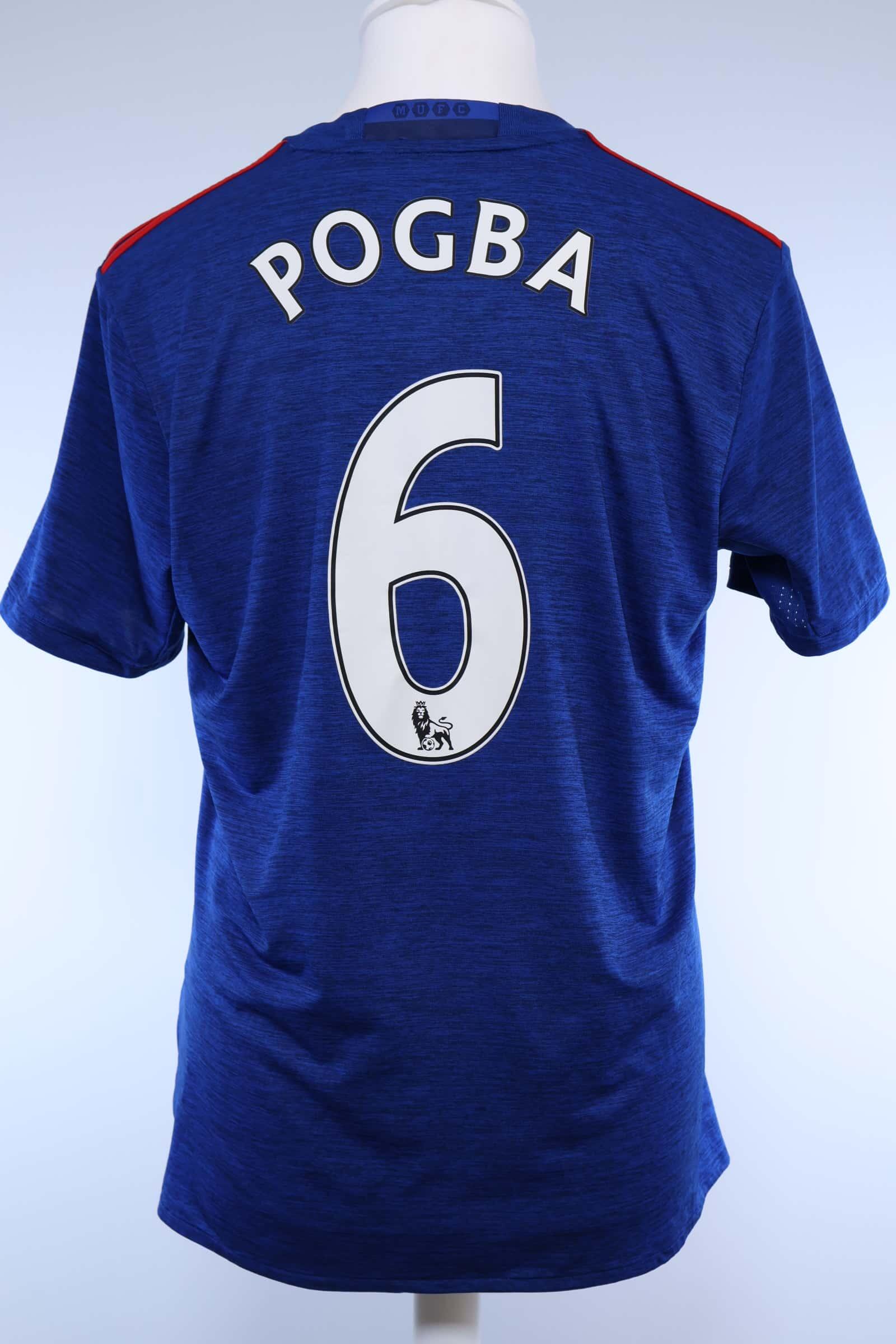 Manchester United 2016/17 Pogba #6 Away Shirt - MAuthentic Original Football Shirt