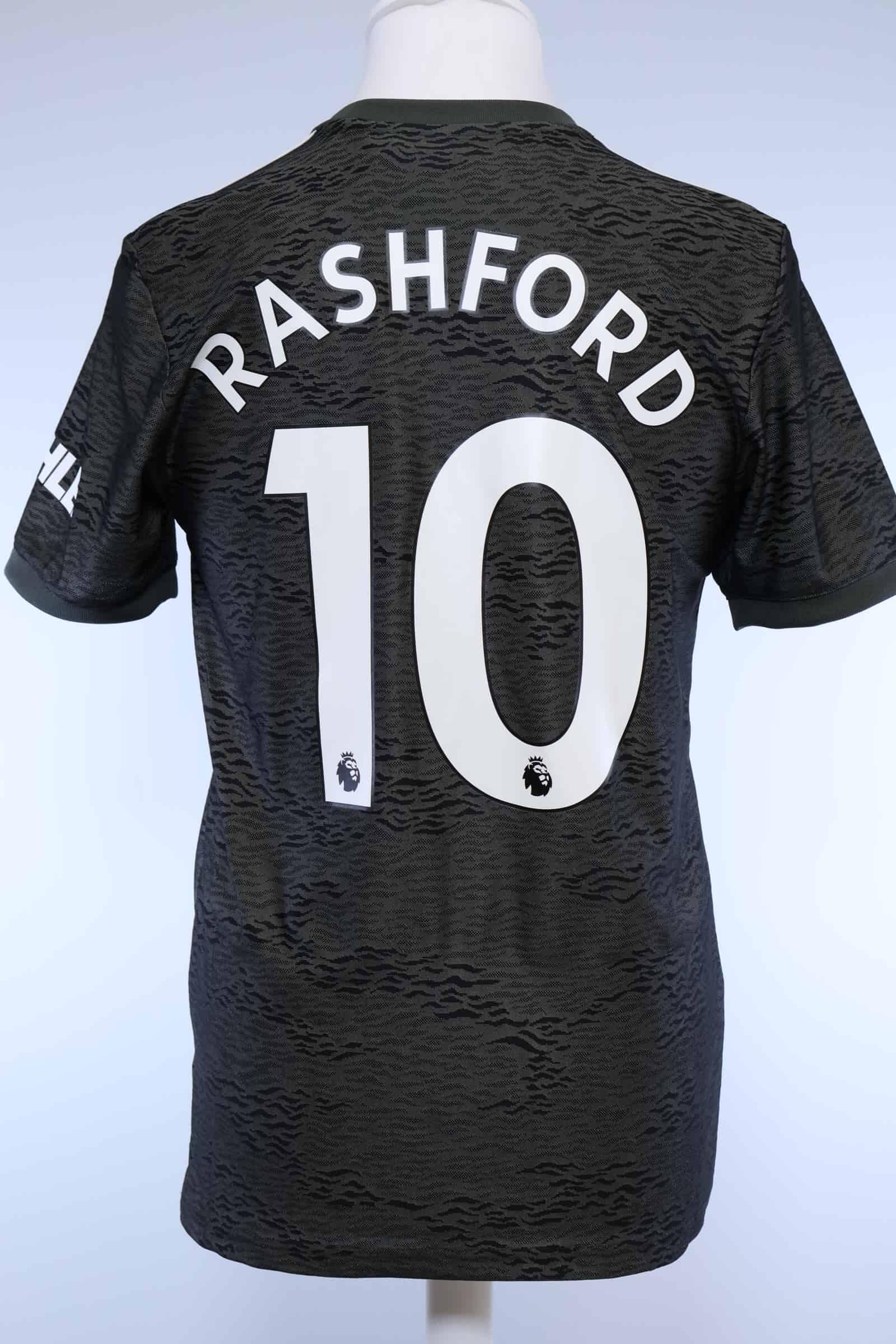 Manchester United 2020/21 Rashford #10 Third Shirt - SAuthentic Original Football Shirt