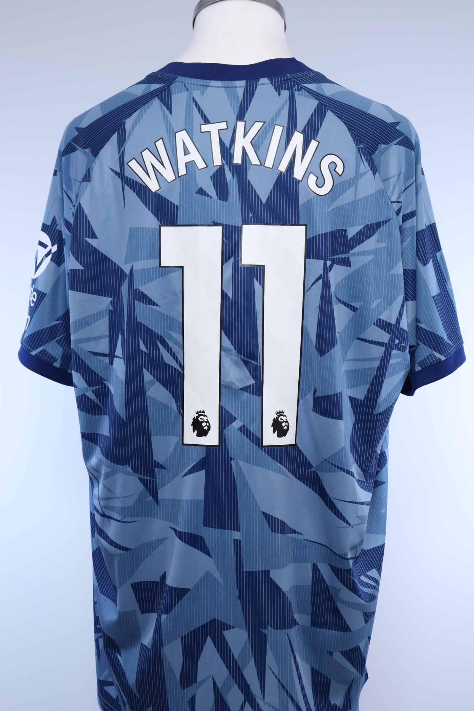 Aston Villa 2023/24 Watkins #11 Third Shirt - XXLAuthentic Original Football Shirt