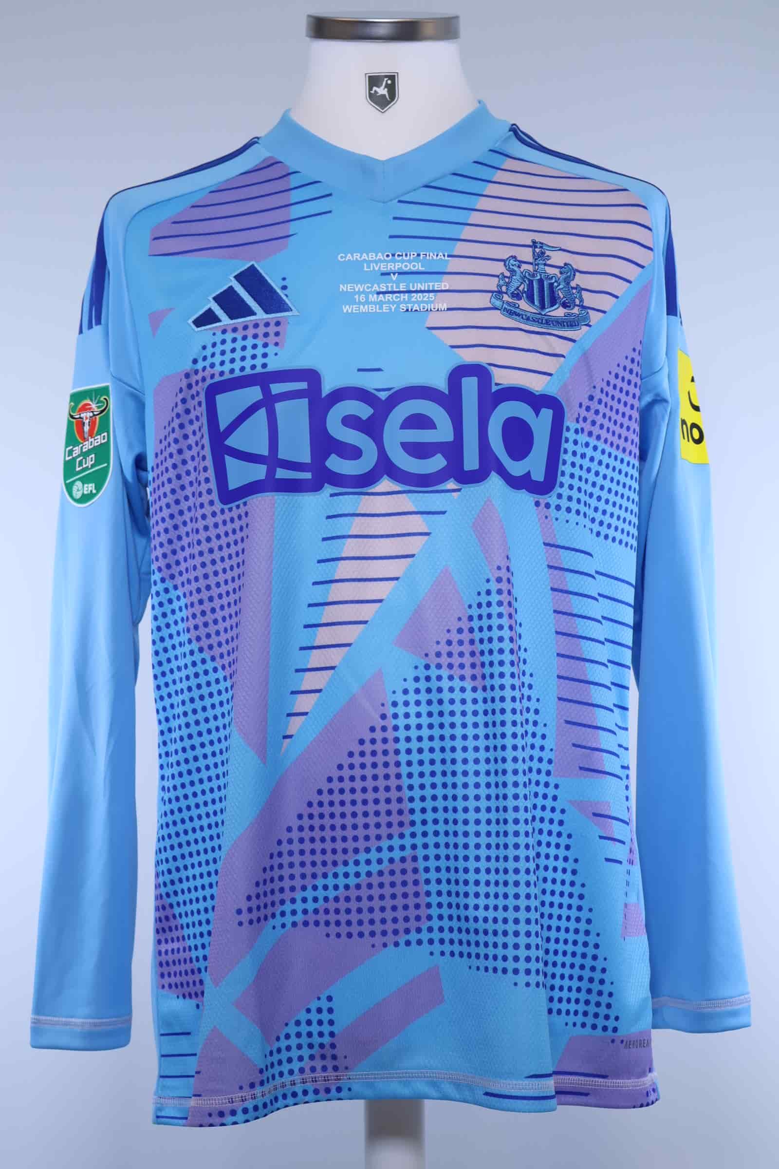 Newcastle United 2024/25 Pope #22 Goalkeeper Shirt - L Authenic Original Football Shirt