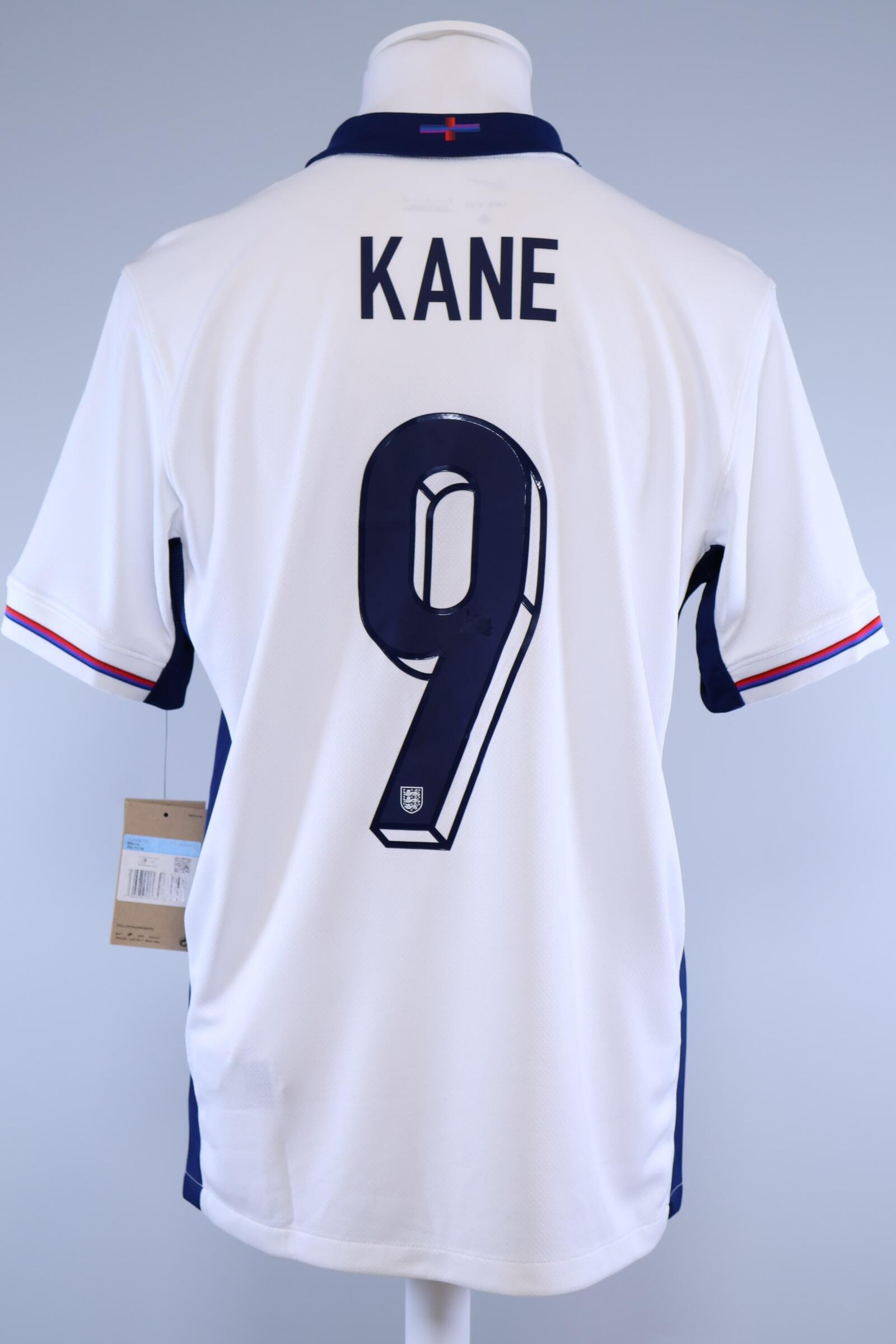 England 2024/25 Kane #9 Euros Home Shirt - MAuthentic Original Football Shirt