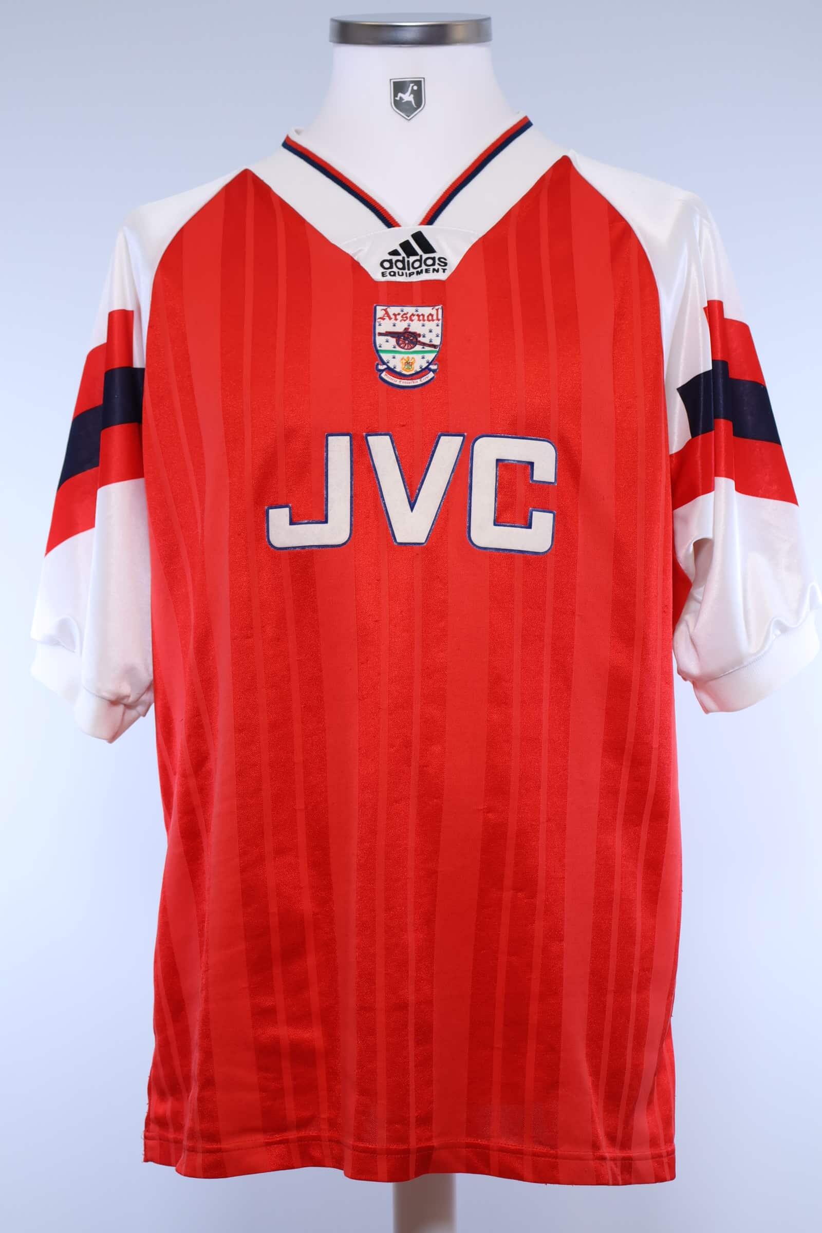 Arsenal 1992/94 Wright #8 Home Shirt - L Authenic Original Football Shirt