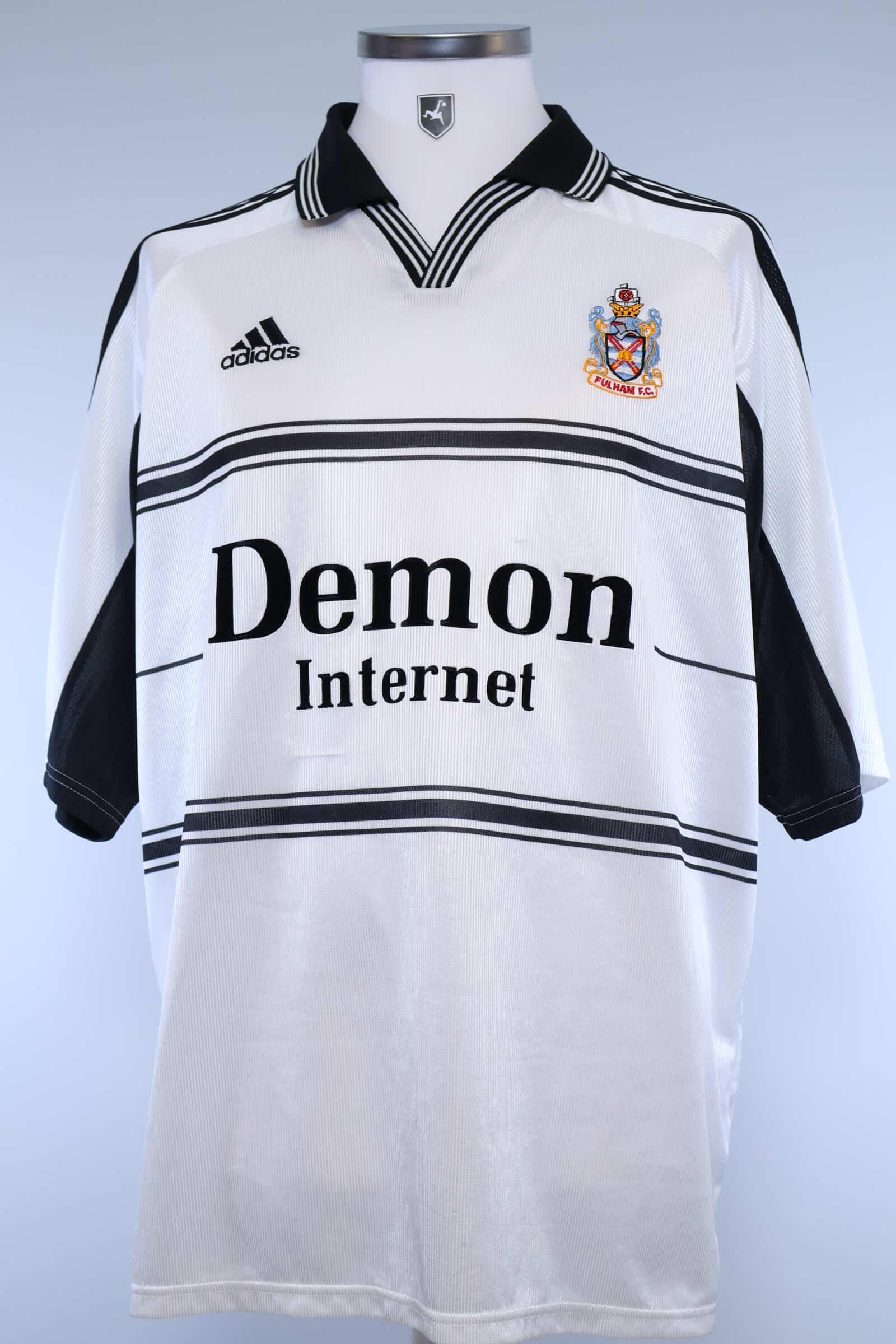Fulham F.C 1999/00 Home Shirt - XLAuthentic Original Football Shirt