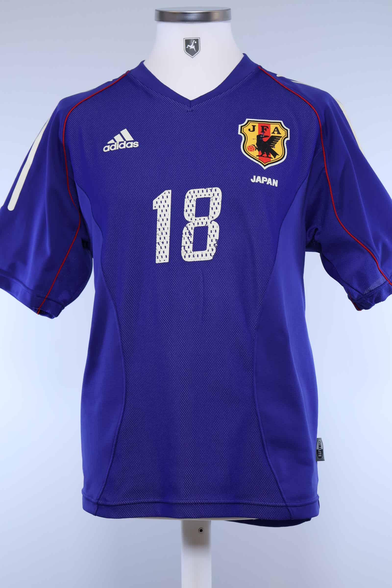 Japan 2002/04 Ono #18 Home Shirt - Player Issue - M Authenic Original Football Shirt