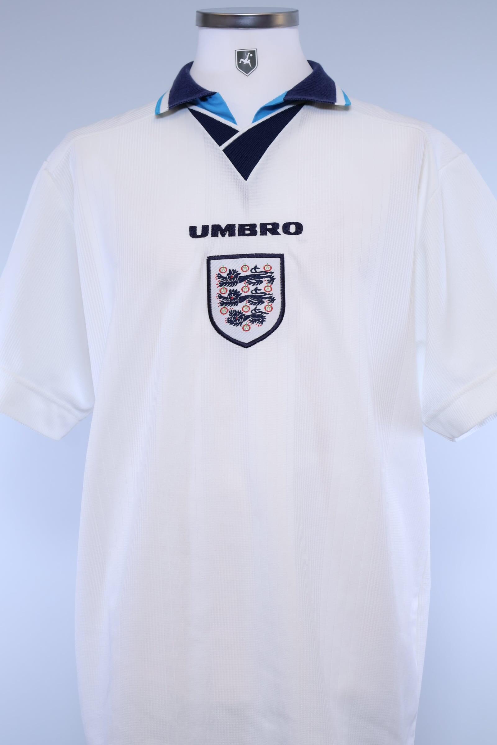 England 1995/97 Home Shirt - XLAuthentic Original Football Shirt