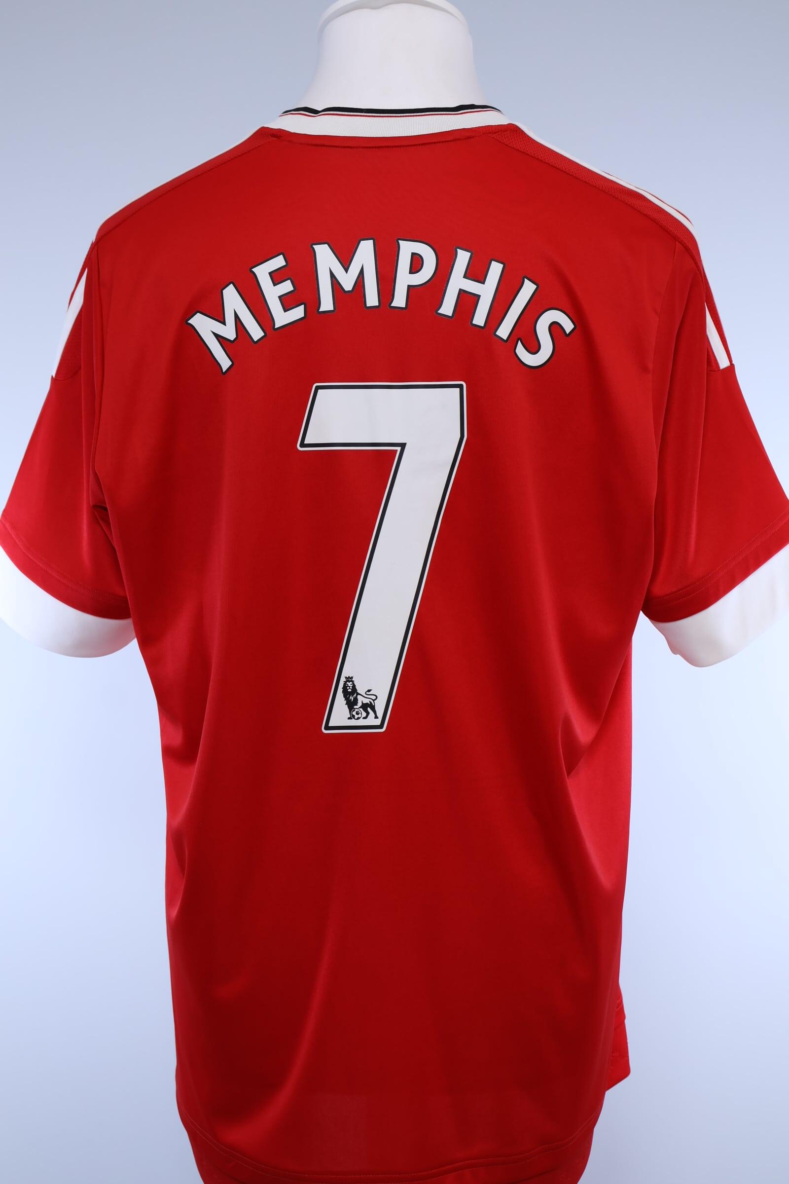 Manchester United 2015/16 Memphis #7 Home Shirt - LAuthentic Original Football Shirt
