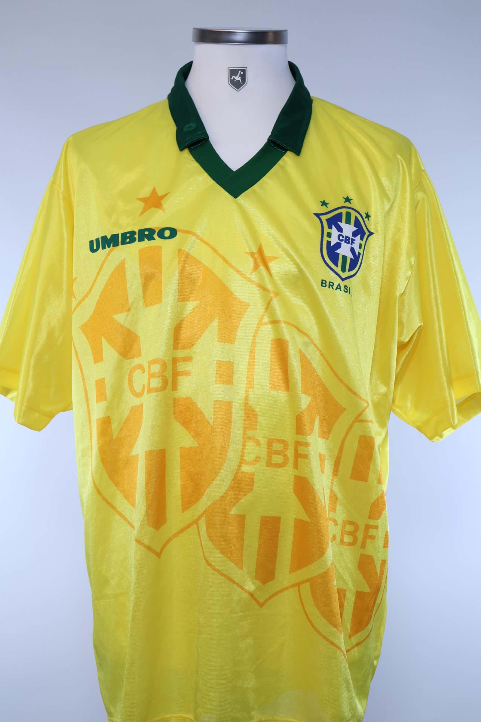 Brazil 1992/93 Home Shirt - XLAuthentic Original Football Shirt