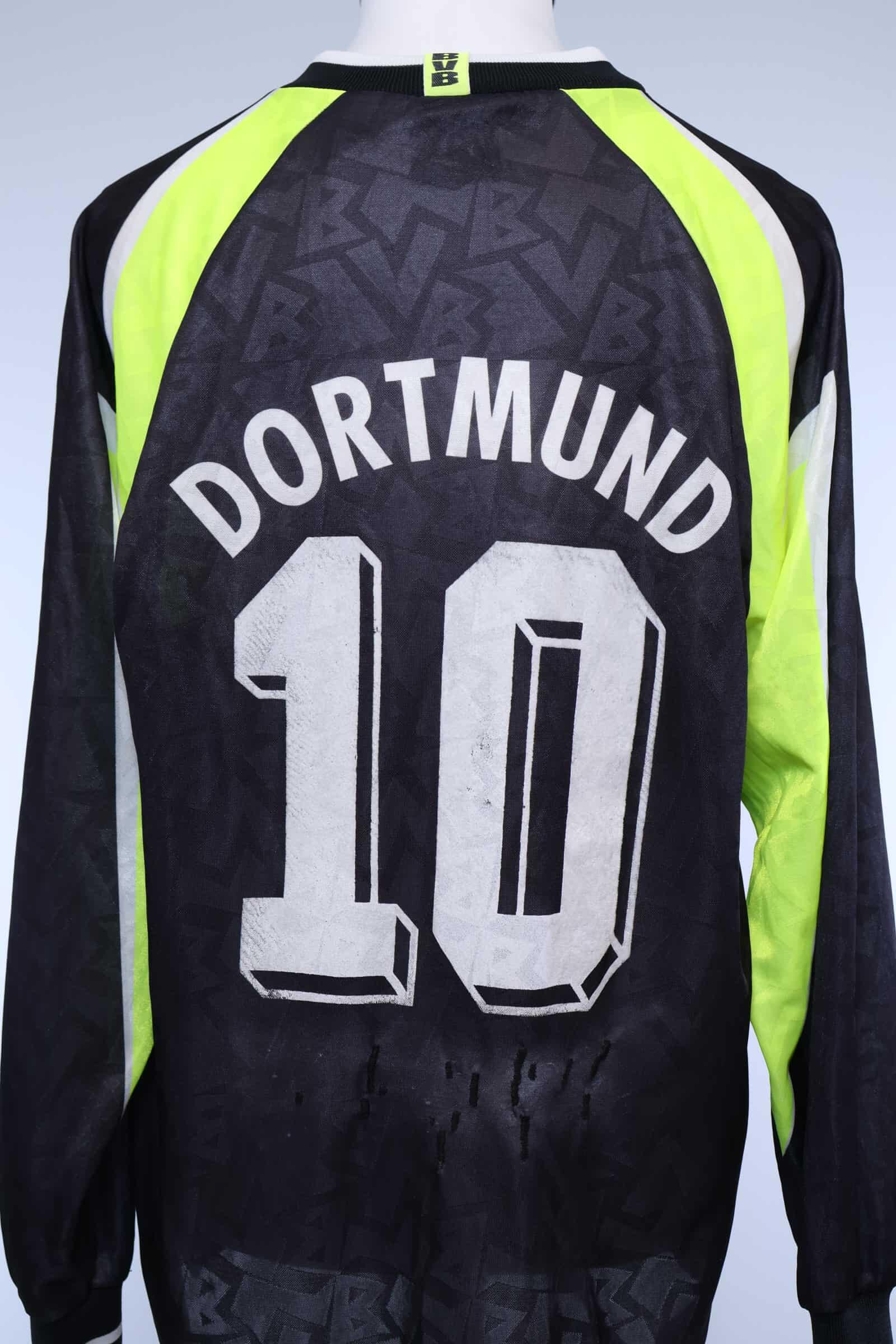 Borussia Dortmund 1995/96 #10 Home Shirt - XL Authenic Original Football Shirt