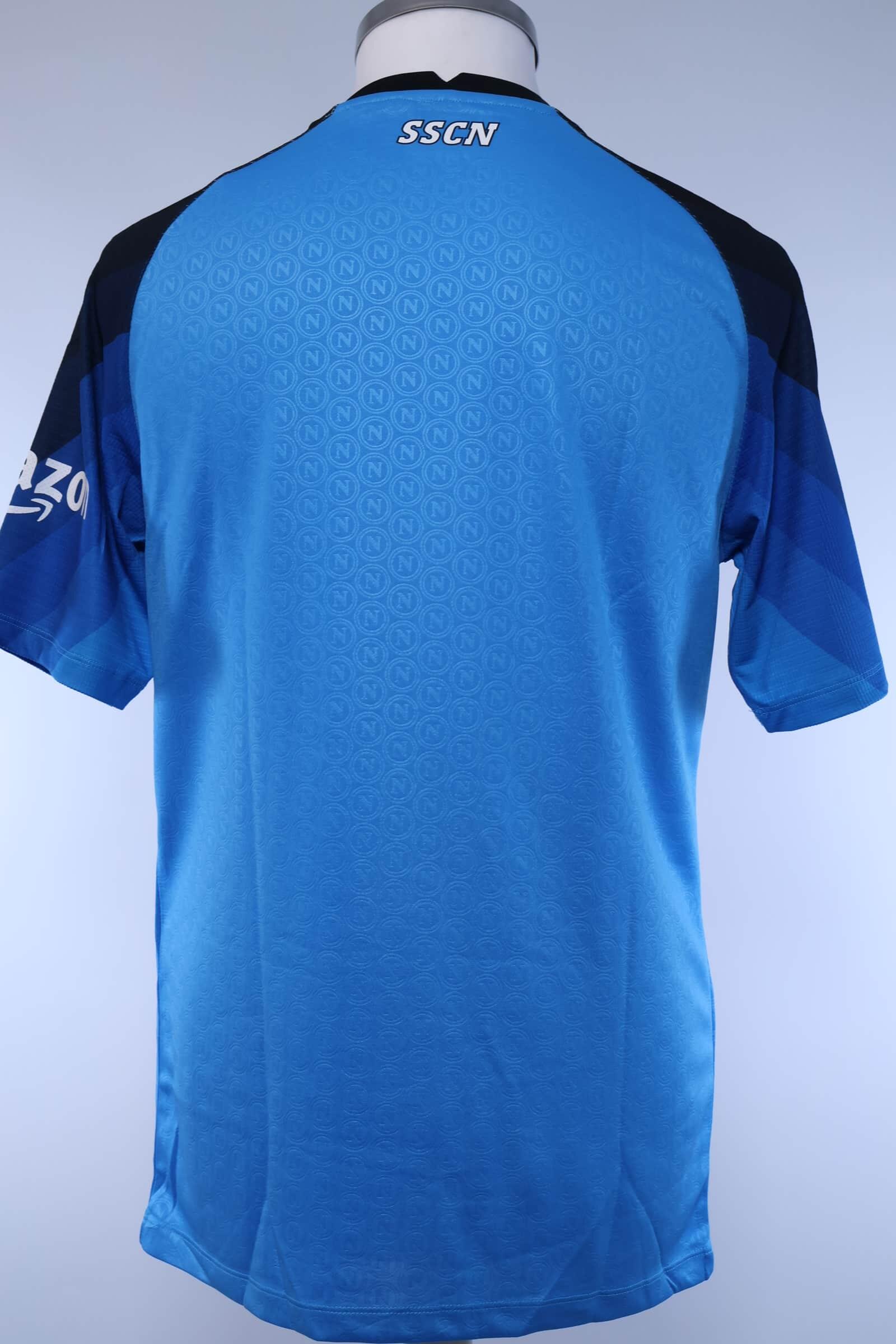 Napoli 2022/23 Home Shirt - L Authenic Original Football Shirt