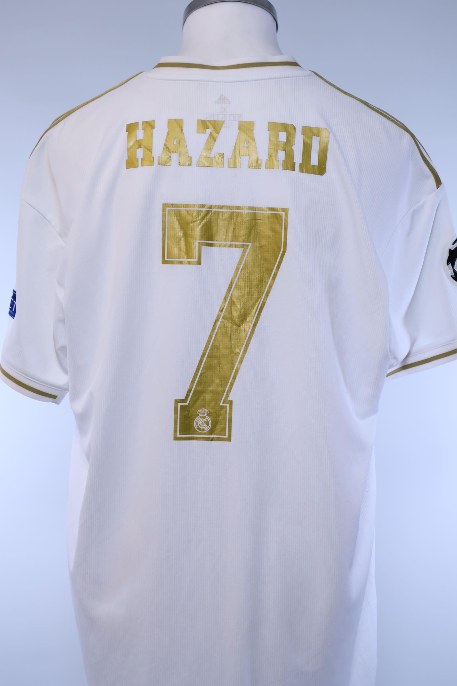 Real Madrid 2019/20 Hazard #7 Home Shirt - XL Authentic Original Football Shirt