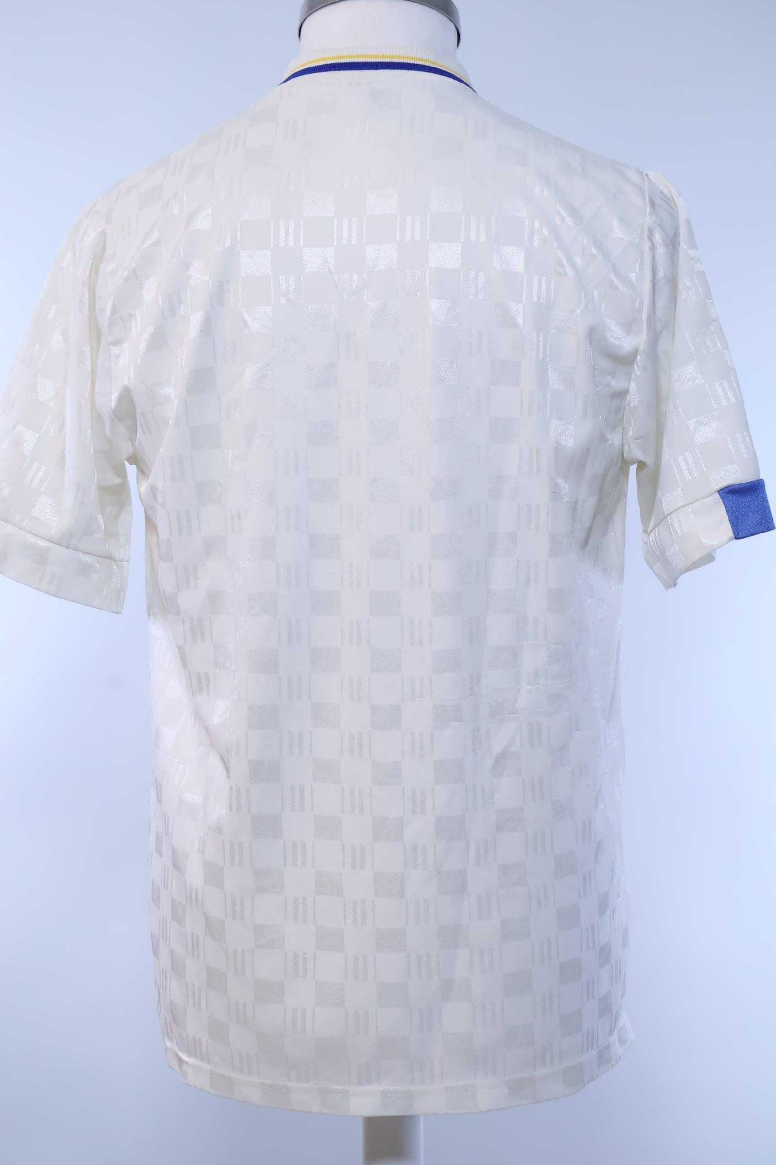 Leeds United 1988/91 Home Shirt - S Authenic Original Football Shirt