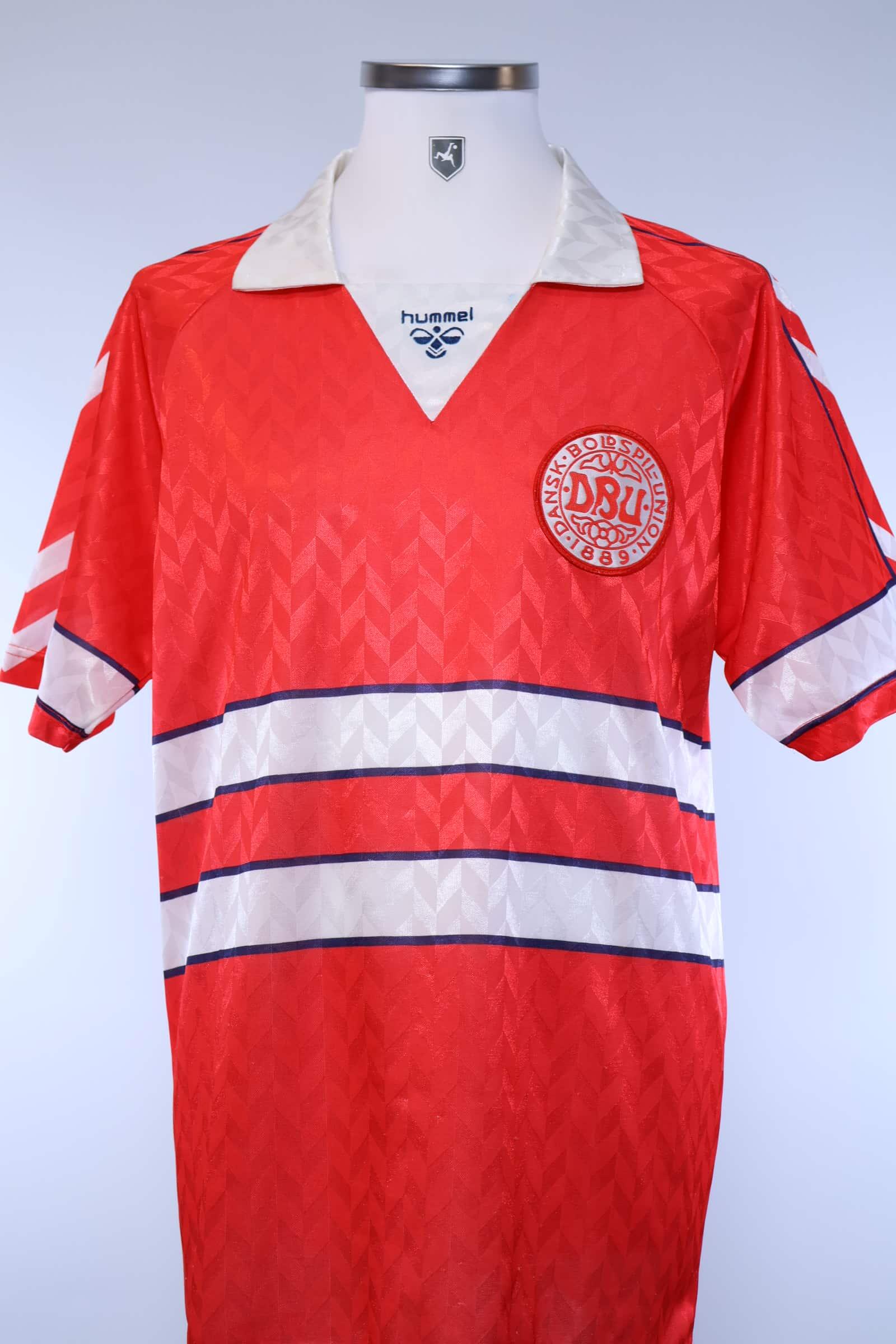 Denmark 1988/90 Home Shirt - XLAuthentic Original Football Shirt