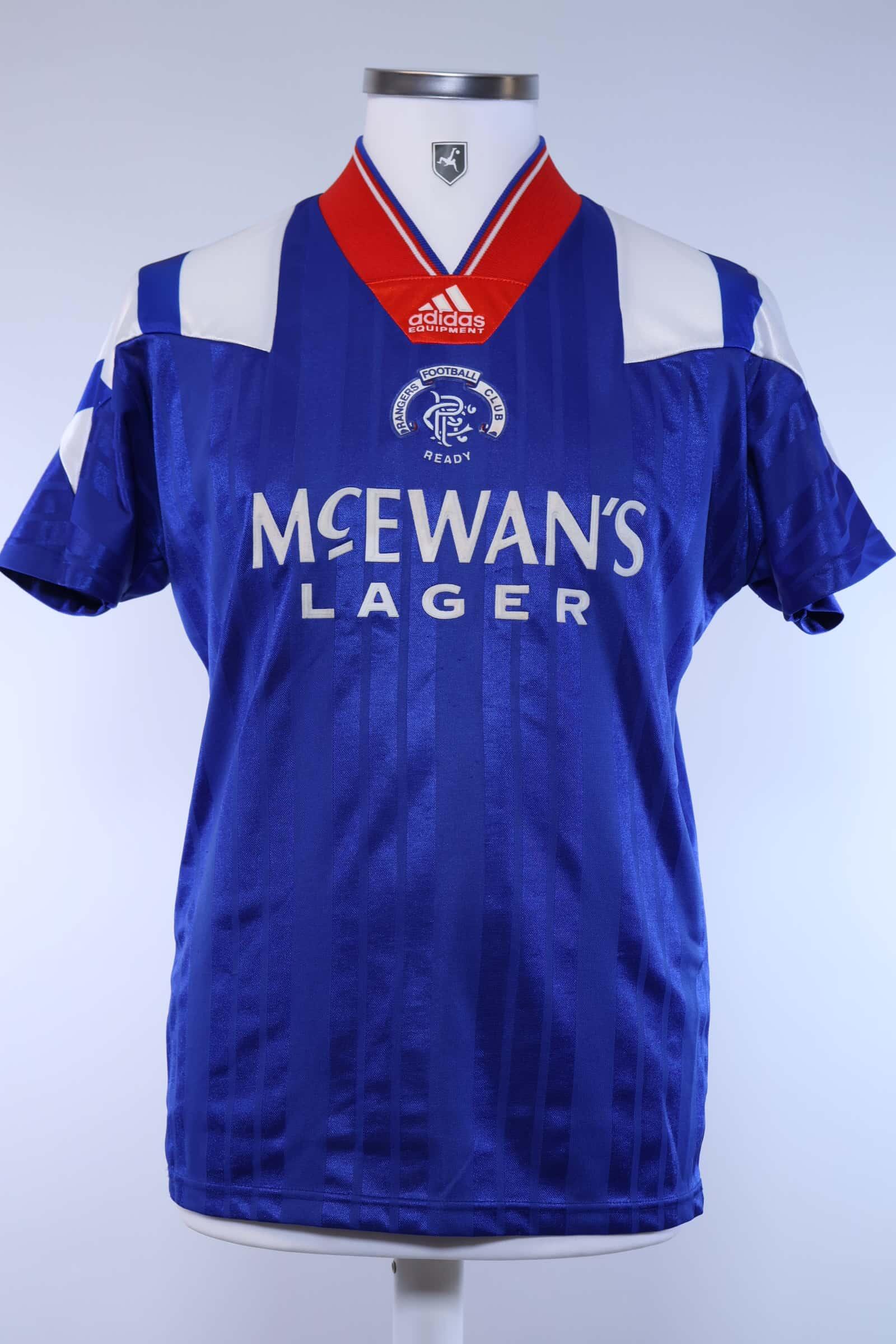 Rangers FC 1992/94 Home Shirt - SAuthentic Original Football Shirt