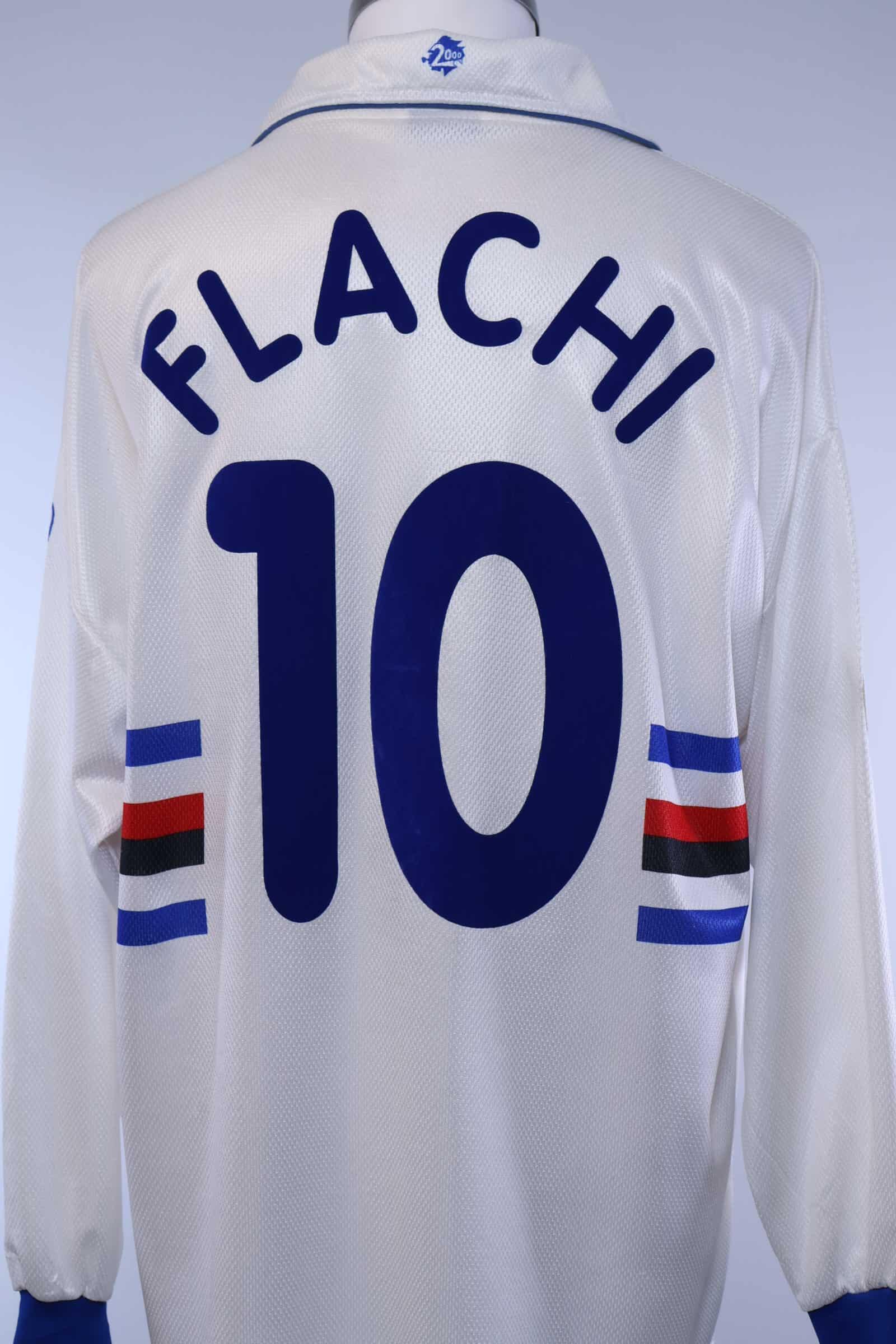 Sampdoria 1999/00 Flachi #10 Away Shirt - XLAuthentic Original Football Shirt