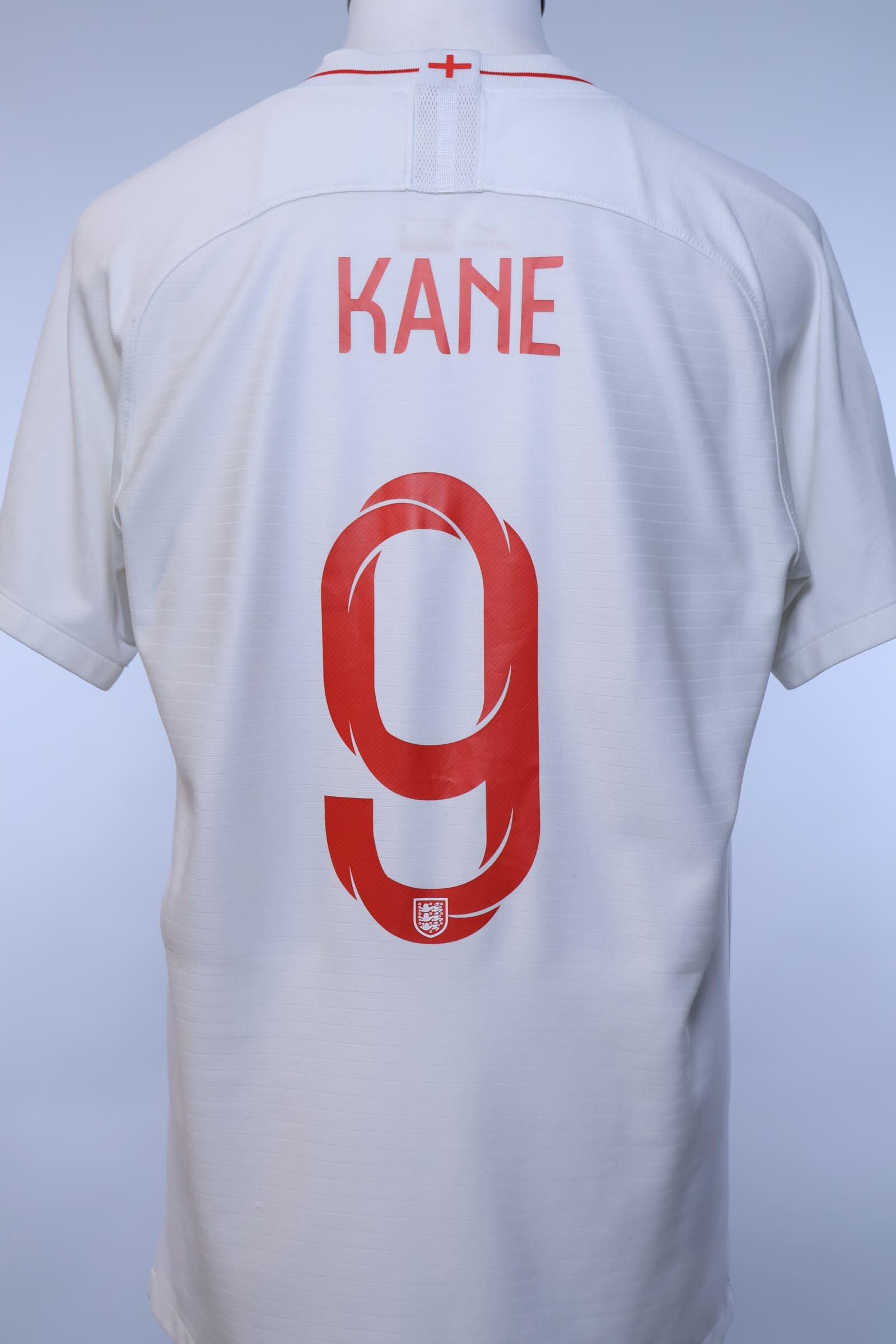 England 2018/19 Kane #9 Home Shirt - L Authenic Original Football Shirt