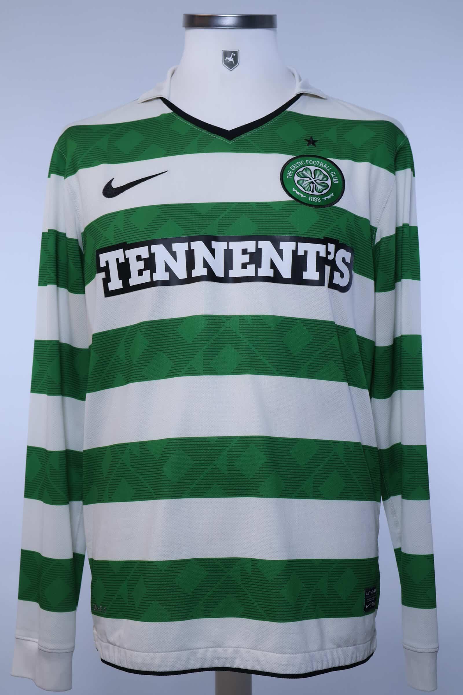 Celtic F.C 2010/11 Ljungberg #7 Home Shirt - M Authenic Original Football Shirt