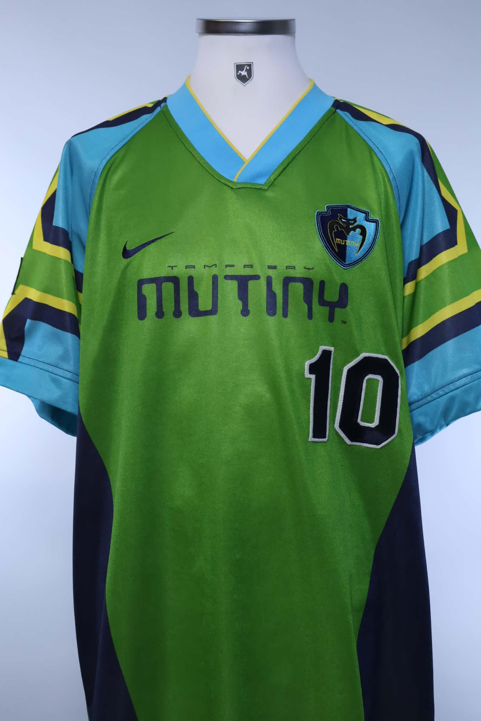 Tampa Bay Mutiny 1996/97 Sevin #10 Home Shirt - XL Authenic Original Football Shirt