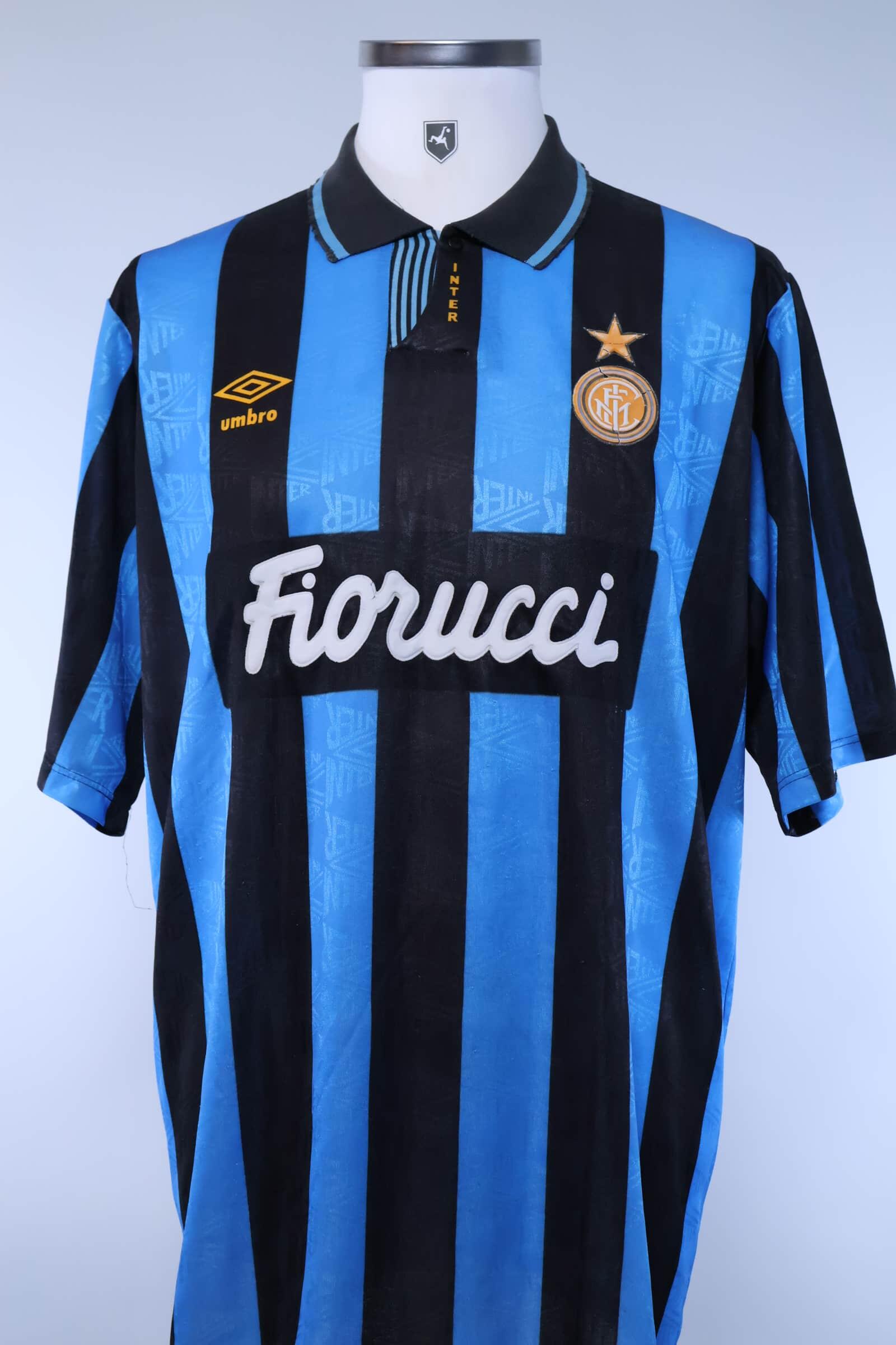 Inter Milan 1992/94 Home Shirt - XLAuthentic Original Football Shirt