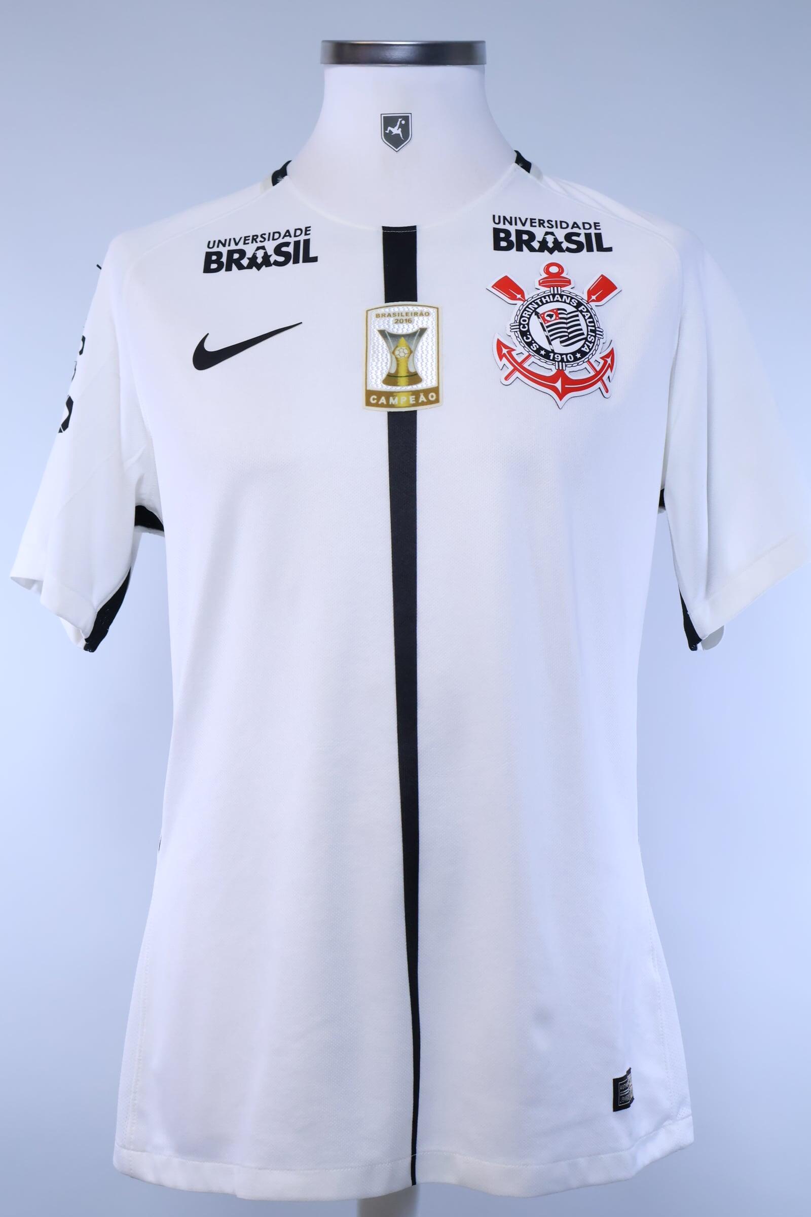 Sc Corinthians Paulista 2017/18 Jadson #10 Home Shirt - LAuthentic Original Football Shirt