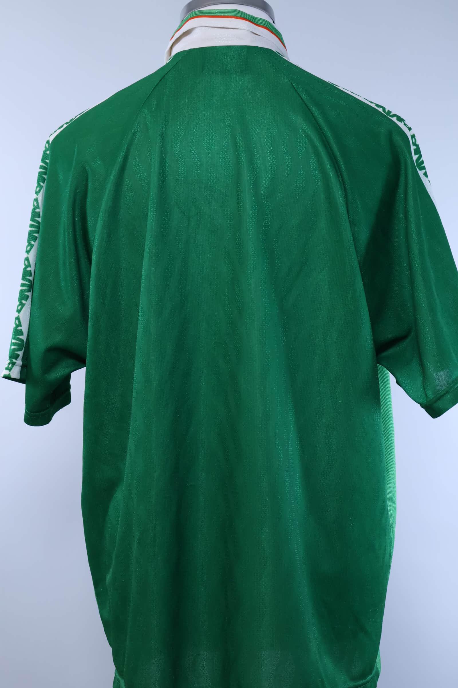 Republic Of Ireland 1996/98 Home Shirt - XL Authenic Original Football Shirt
