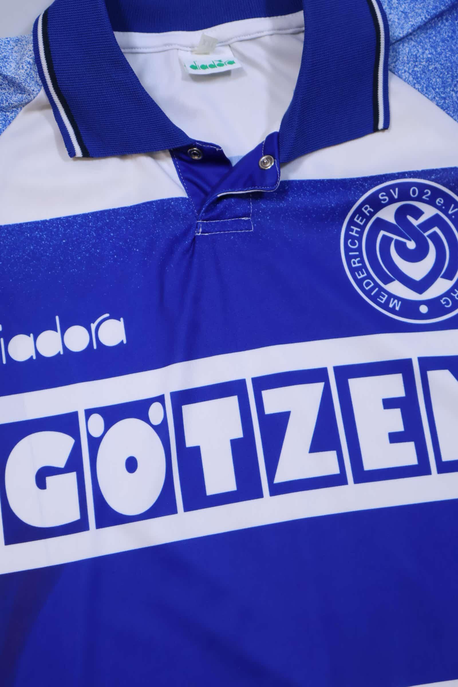 Msv Duisburg 1993/94 Home Shirt - XXL Authenic Original Football Shirt