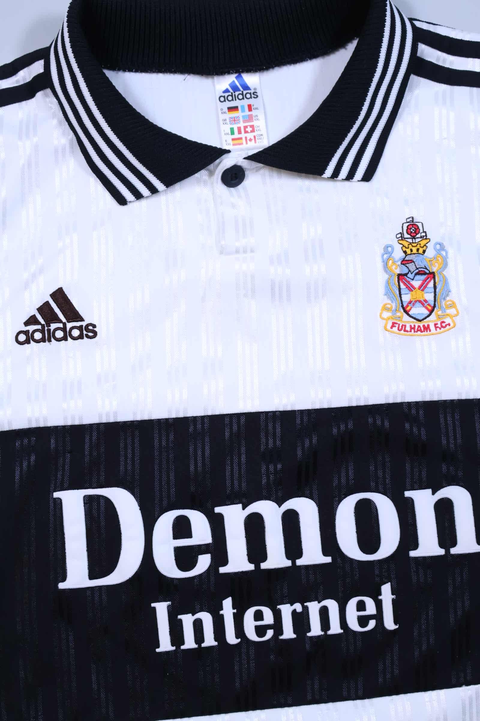 Fulham F.C 1998/99 Home Shirt - XXL Authenic Original Football Shirt
